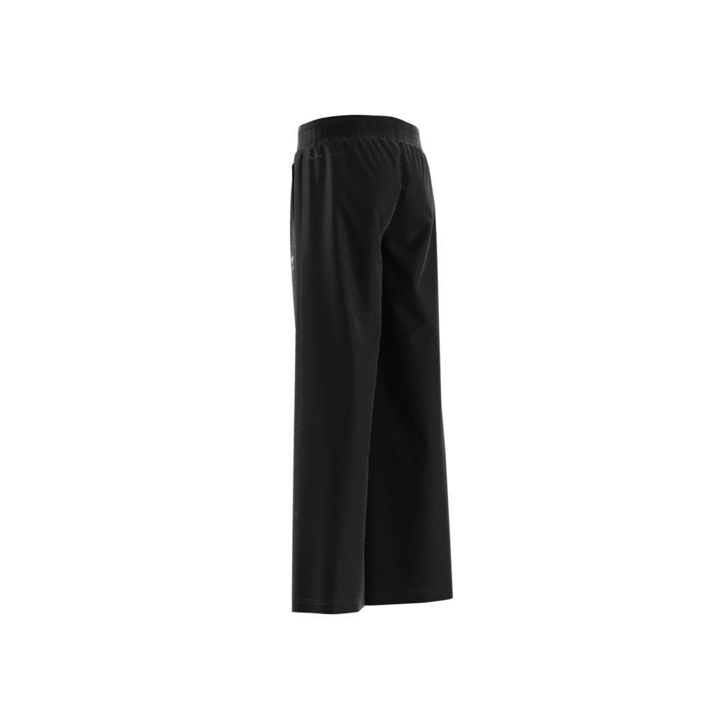 Unisex Kids Hello Kitty Sst Wide Leg Tracksuit Bottoms, Black, A901_ONE, large image number 10
