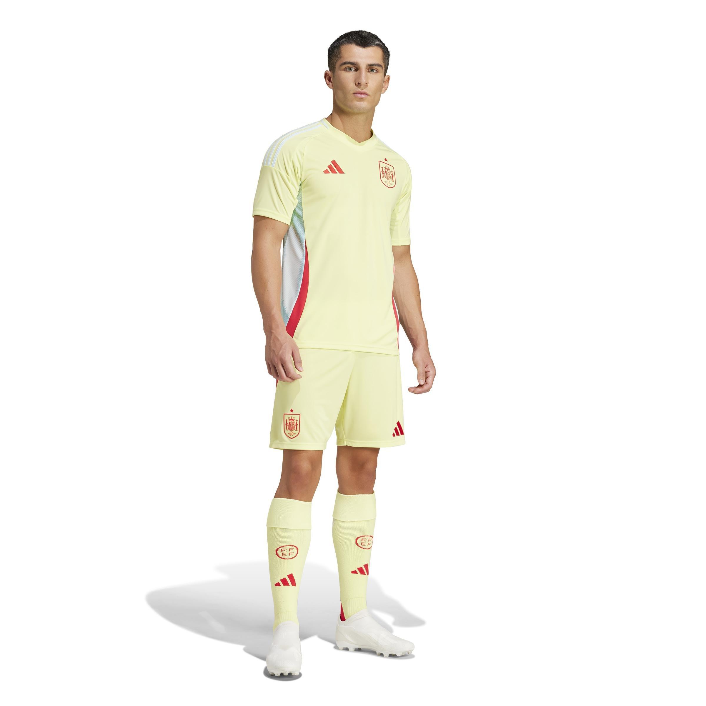 Spain 24 Away Shorts, Yellow, , large image number 5