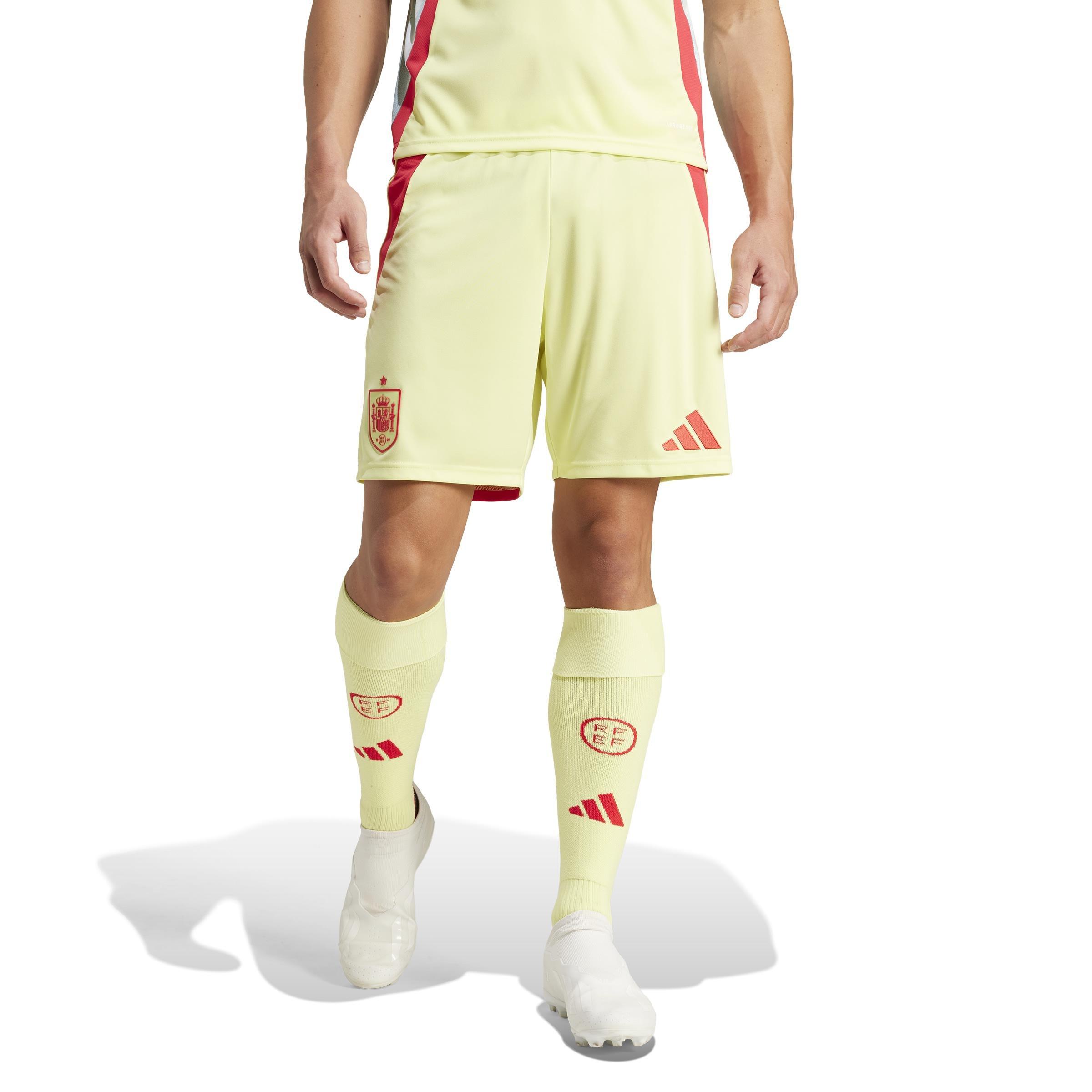Spain 24 Away Shorts, Yellow, , large image number 6