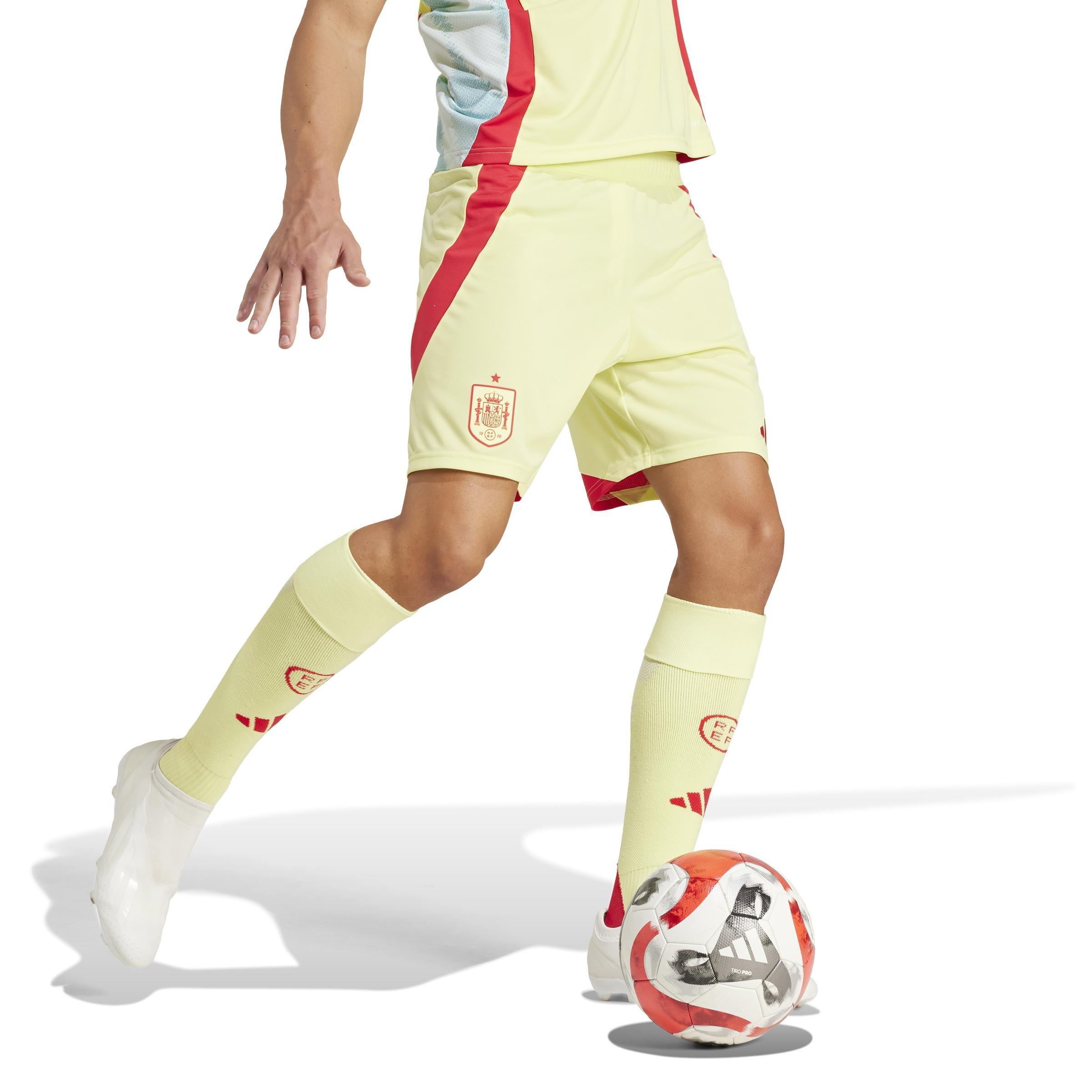Spain 24 Away Shorts, Yellow, , large image number 7