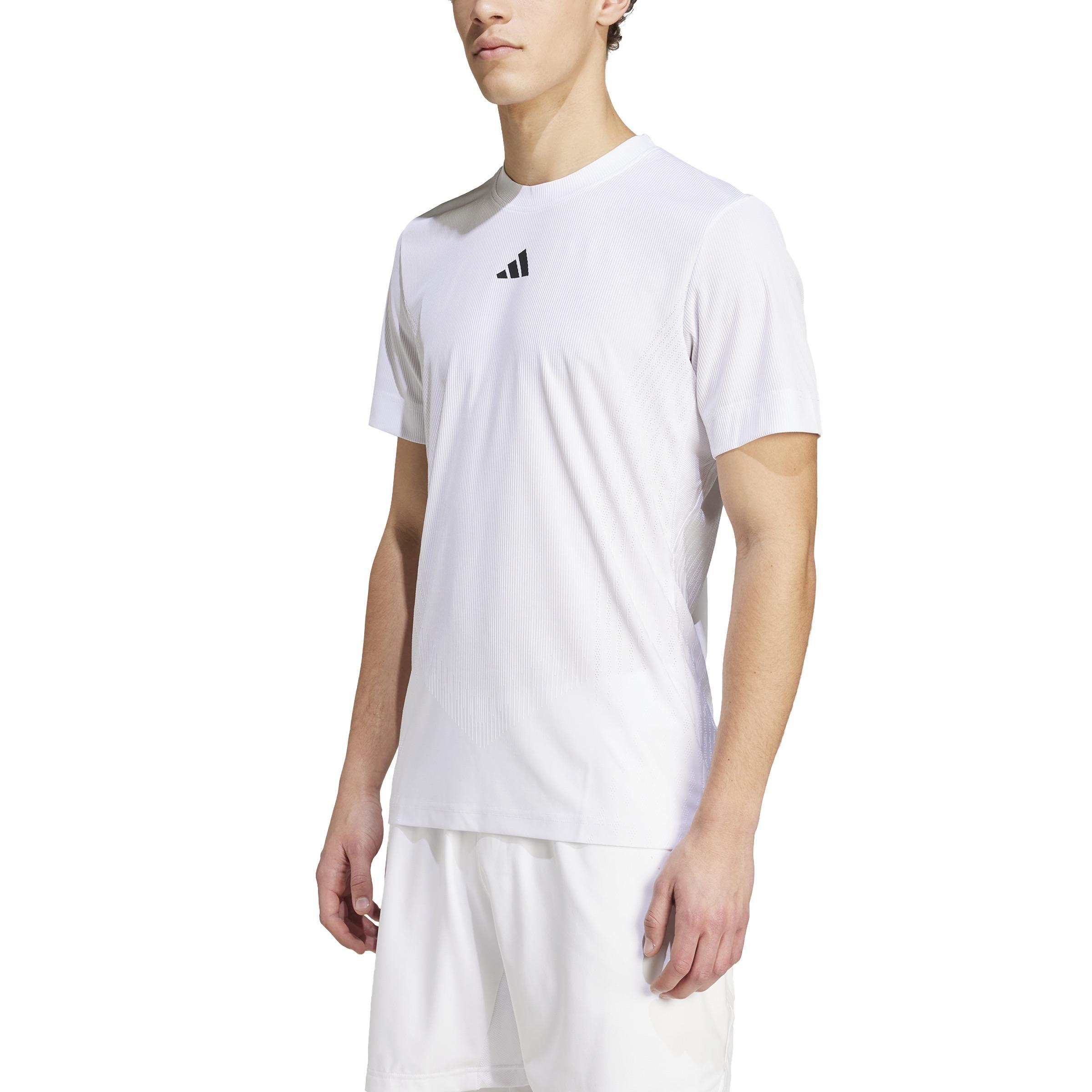 Tennis Pro AIRCHILL FreeLift T-Shirt, White, A901_ONE, large image number 1