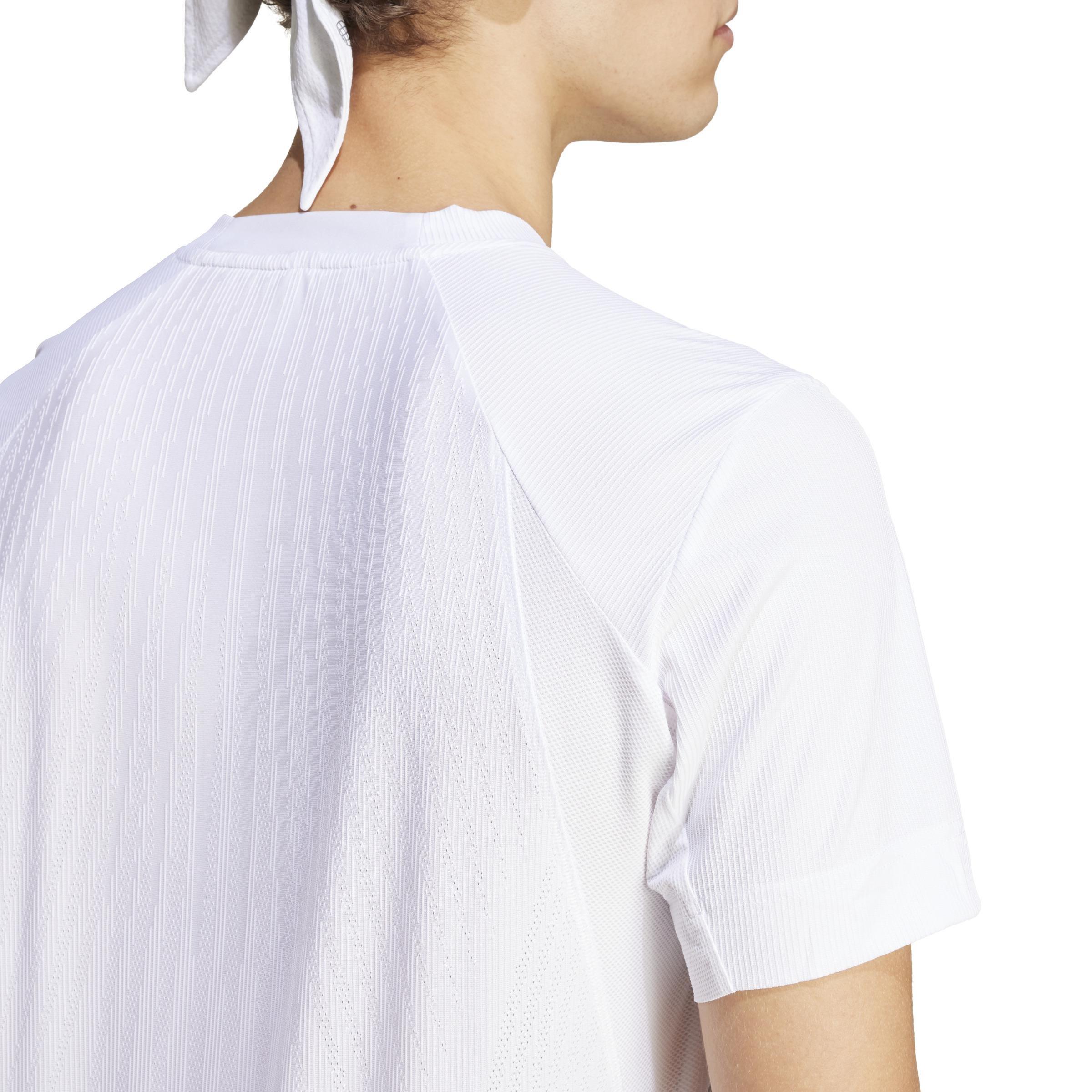 Tennis Pro AIRCHILL FreeLift T-Shirt, White, , large image number 5