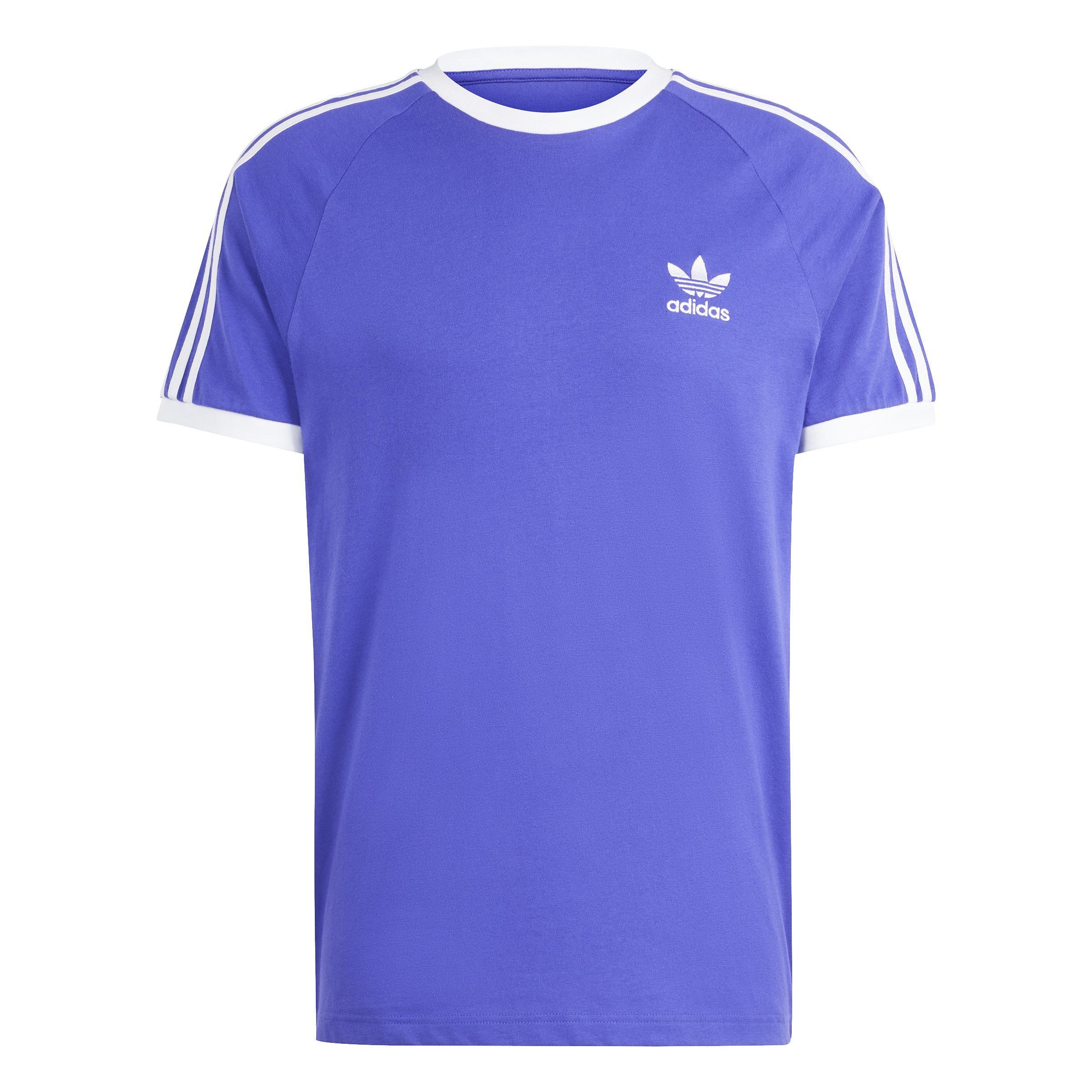 Adicolor Classics 3-Stripes T-Shirt, Purple, A901_ONE, large image number 0