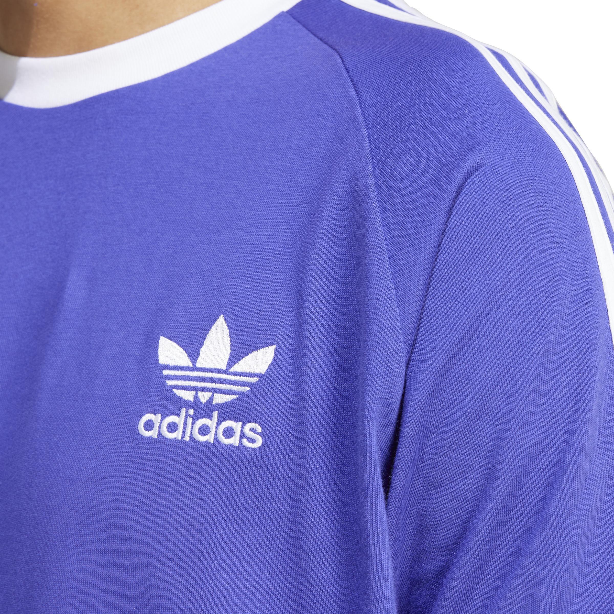 Adicolor Classics 3-Stripes T-Shirt, Purple, A901_ONE, large image number 4