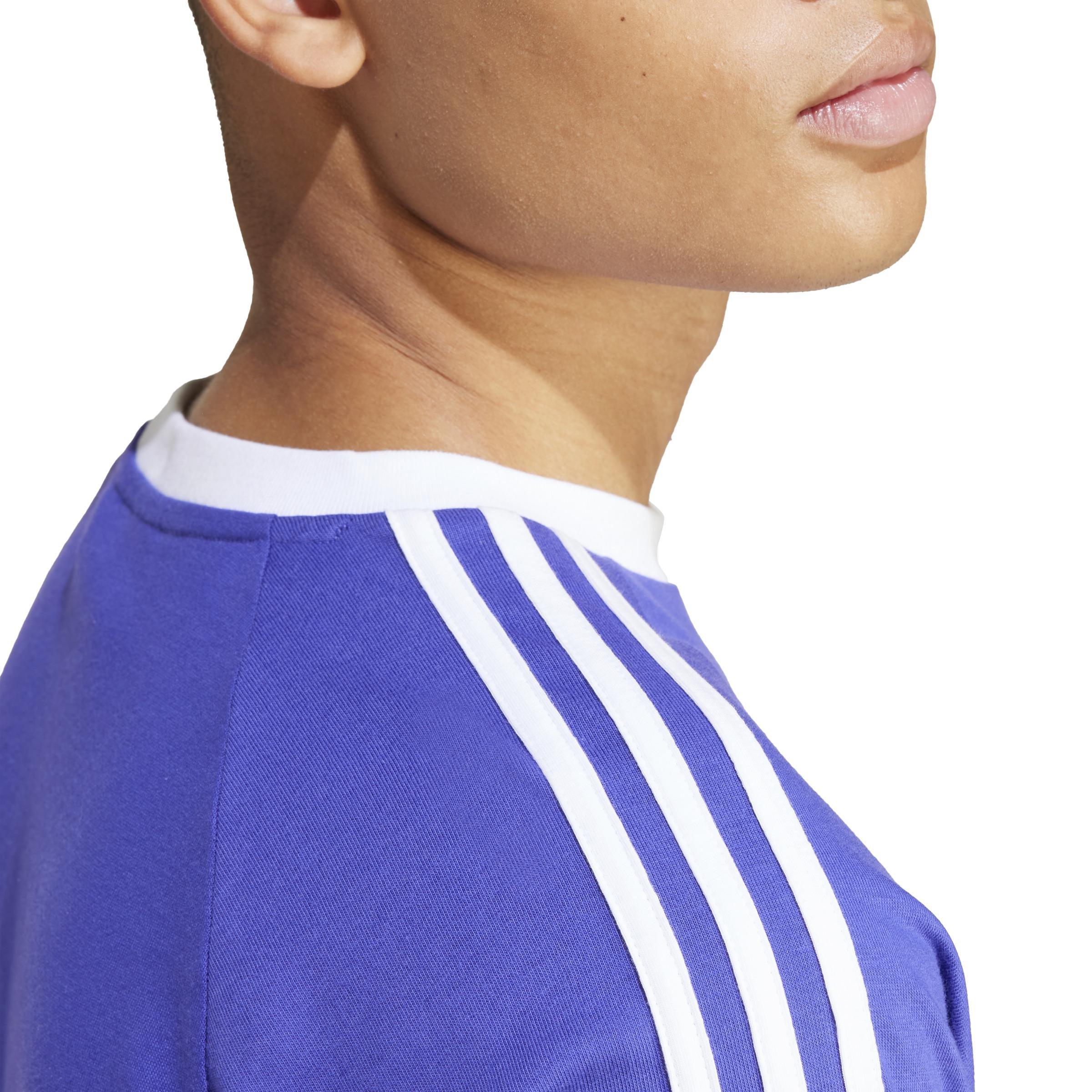 Adicolor Classics 3-Stripes T-Shirt, Purple, A901_ONE, large image number 5