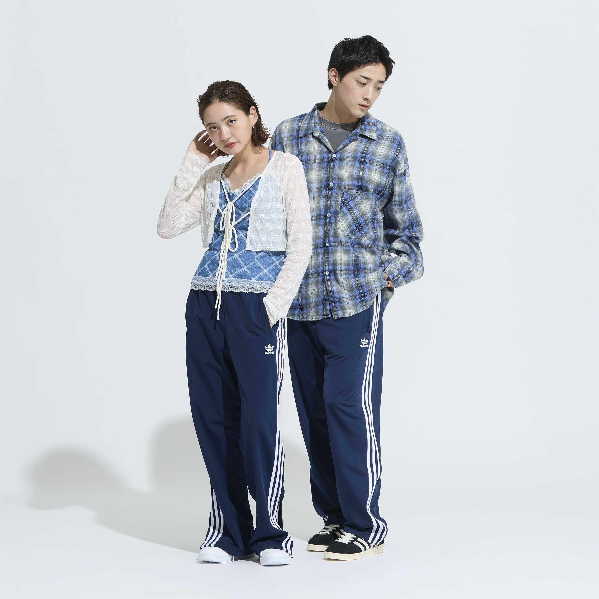 Adicolor Classics Firebird Track Tracksuit Bottoms, Blue, A901_ONE, large image number 4