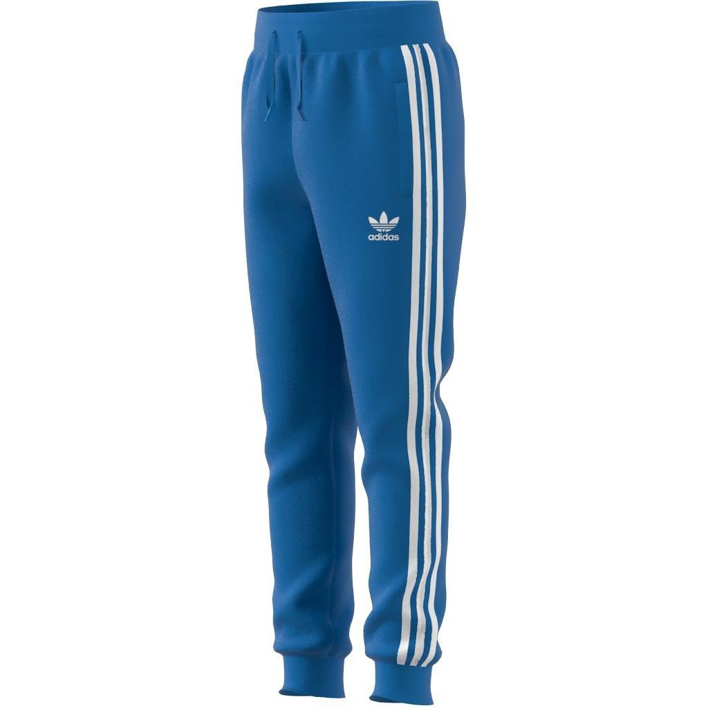 Unisex Kids 3-Stripes Joggers, Blue, A901_ONE, large image number 6