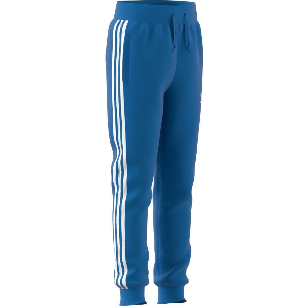 Unisex Kids 3-Stripes Joggers, Blue, A901_ONE, large image number 8