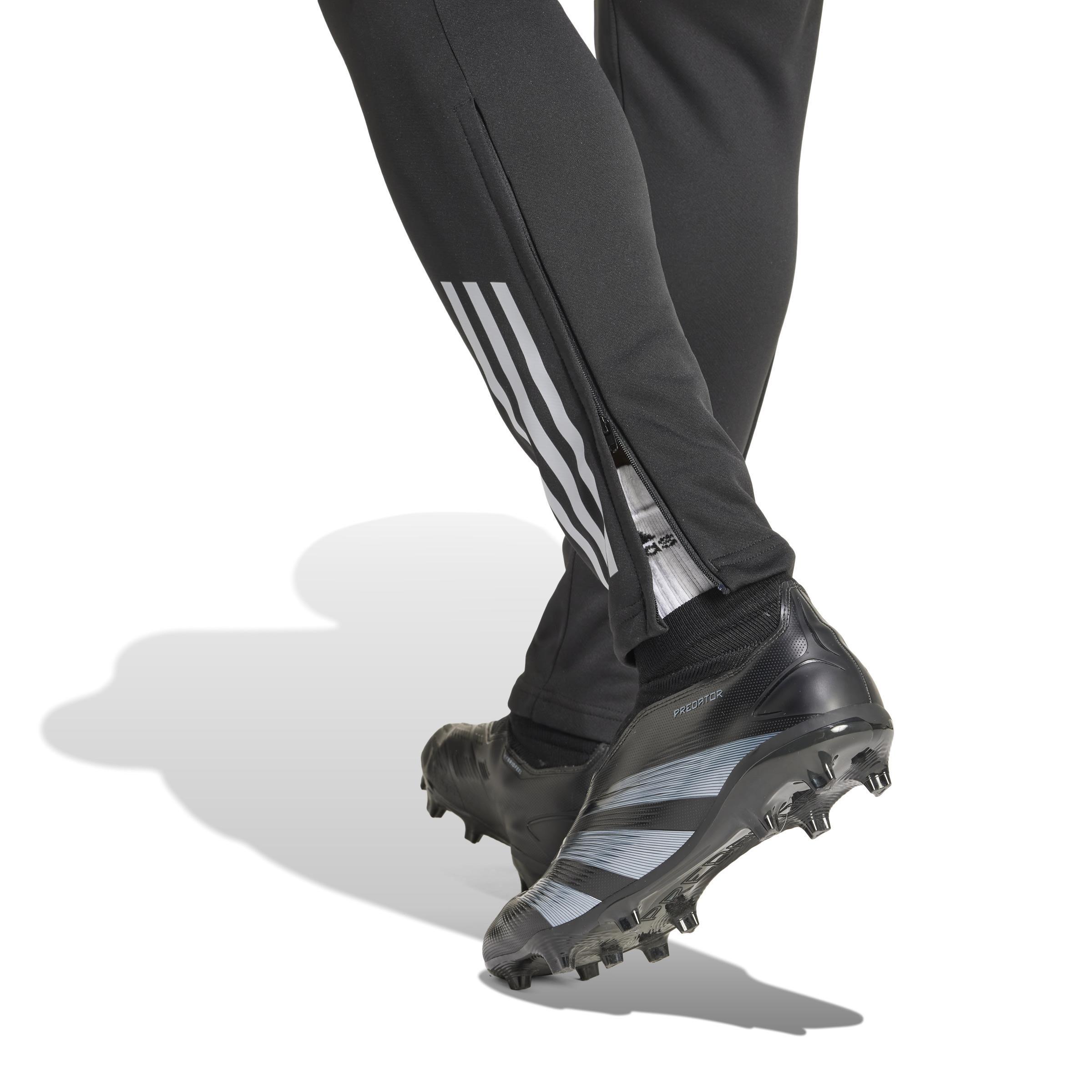 Tiro 24 Competition Winterized Tracksuit Bottoms, Black, A901_ONE, large image number 3
