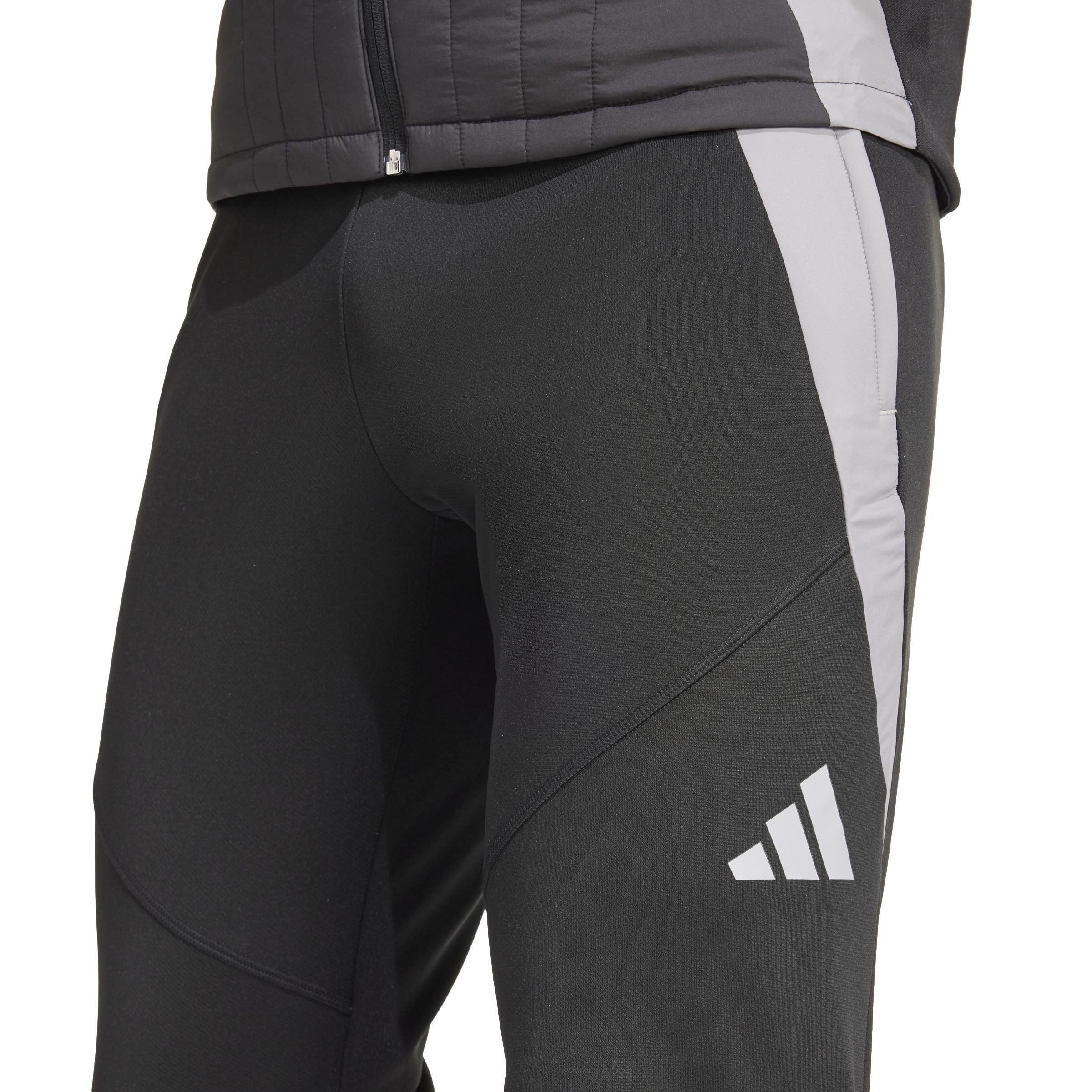 Tiro 24 Competition Winterized Tracksuit Bottoms, Black, A901_ONE, large image number 4