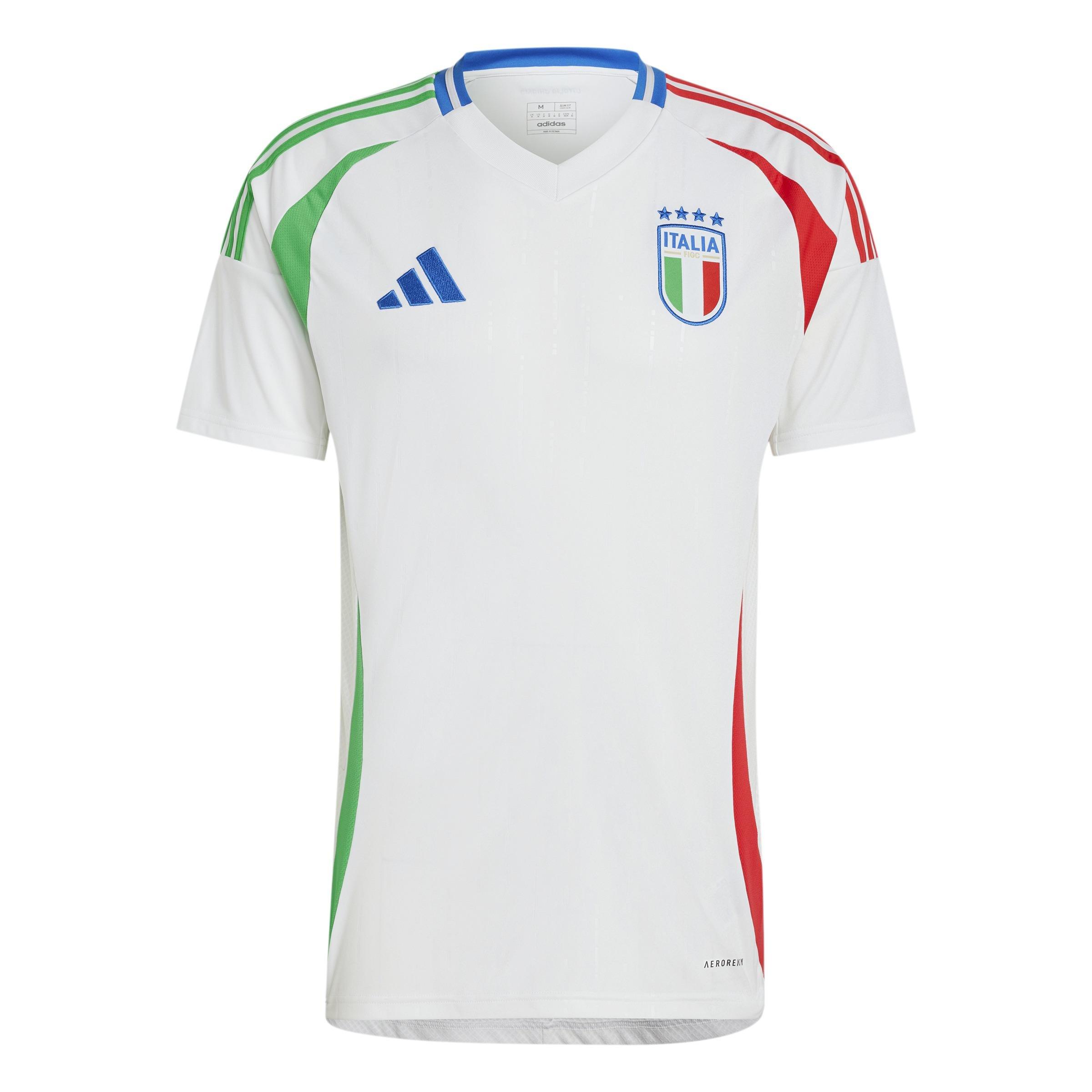 Italy 24 Away Jersey, White, A901_ONE, large image number 0
