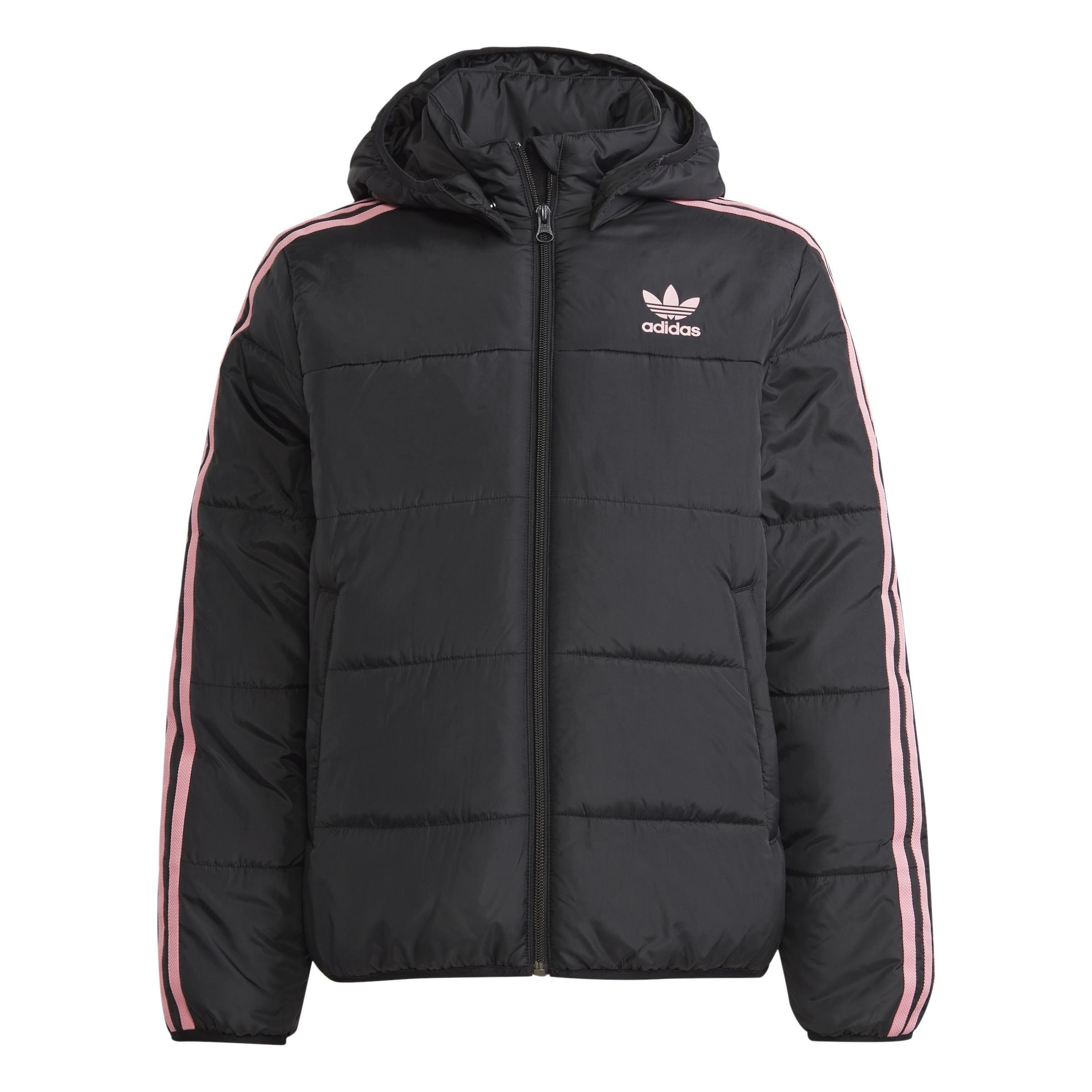 Unisex Kids Adicolor Jacket, Black, A901_ONE, large image number 0