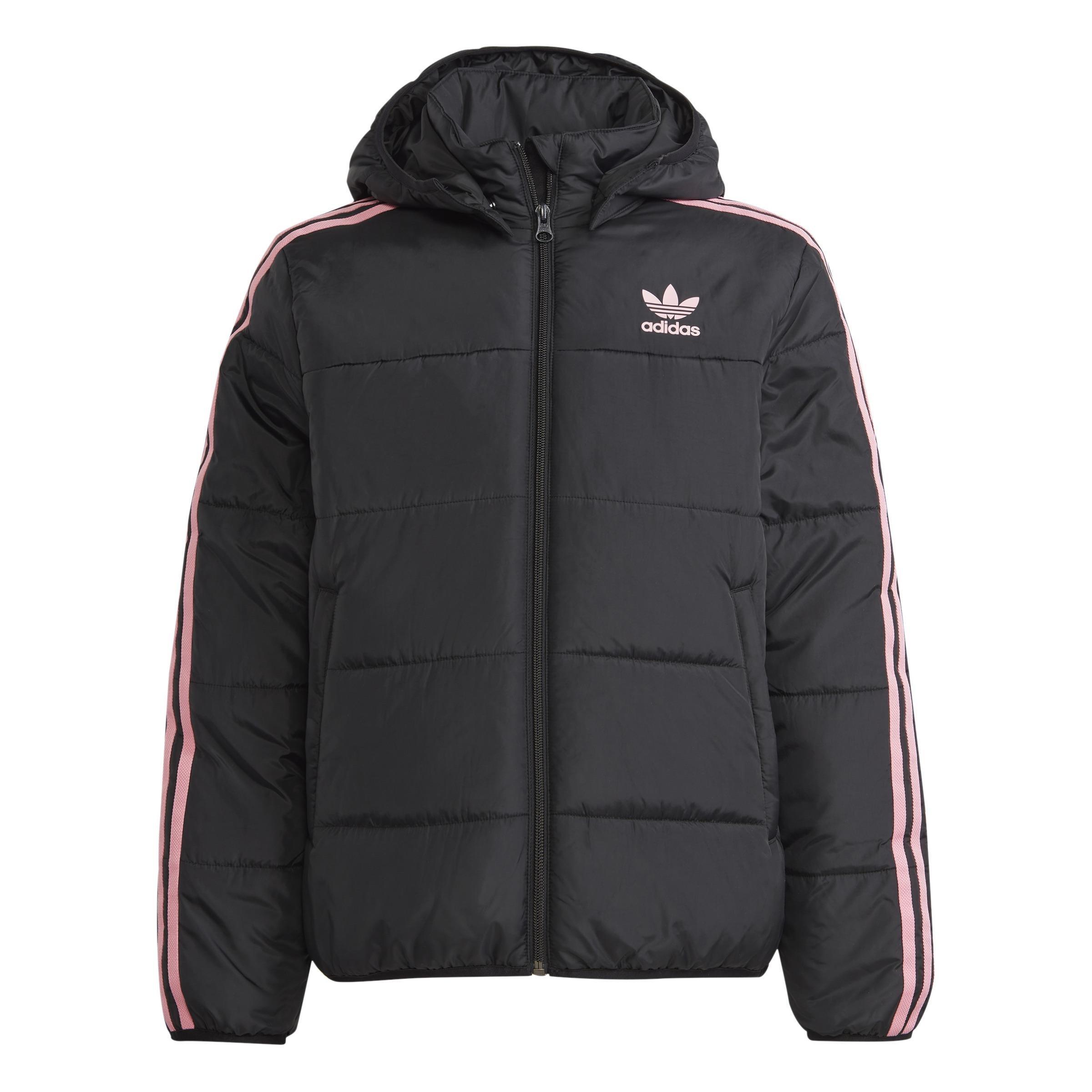 Unisex Kids Adicolor Jacket, Black, A901_ONE, large image number 1