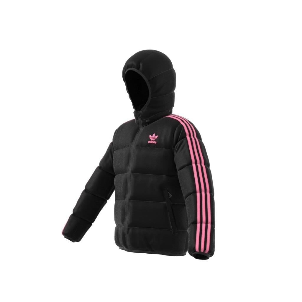 Unisex Kids Adicolor Jacket, Black, A901_ONE, large image number 9