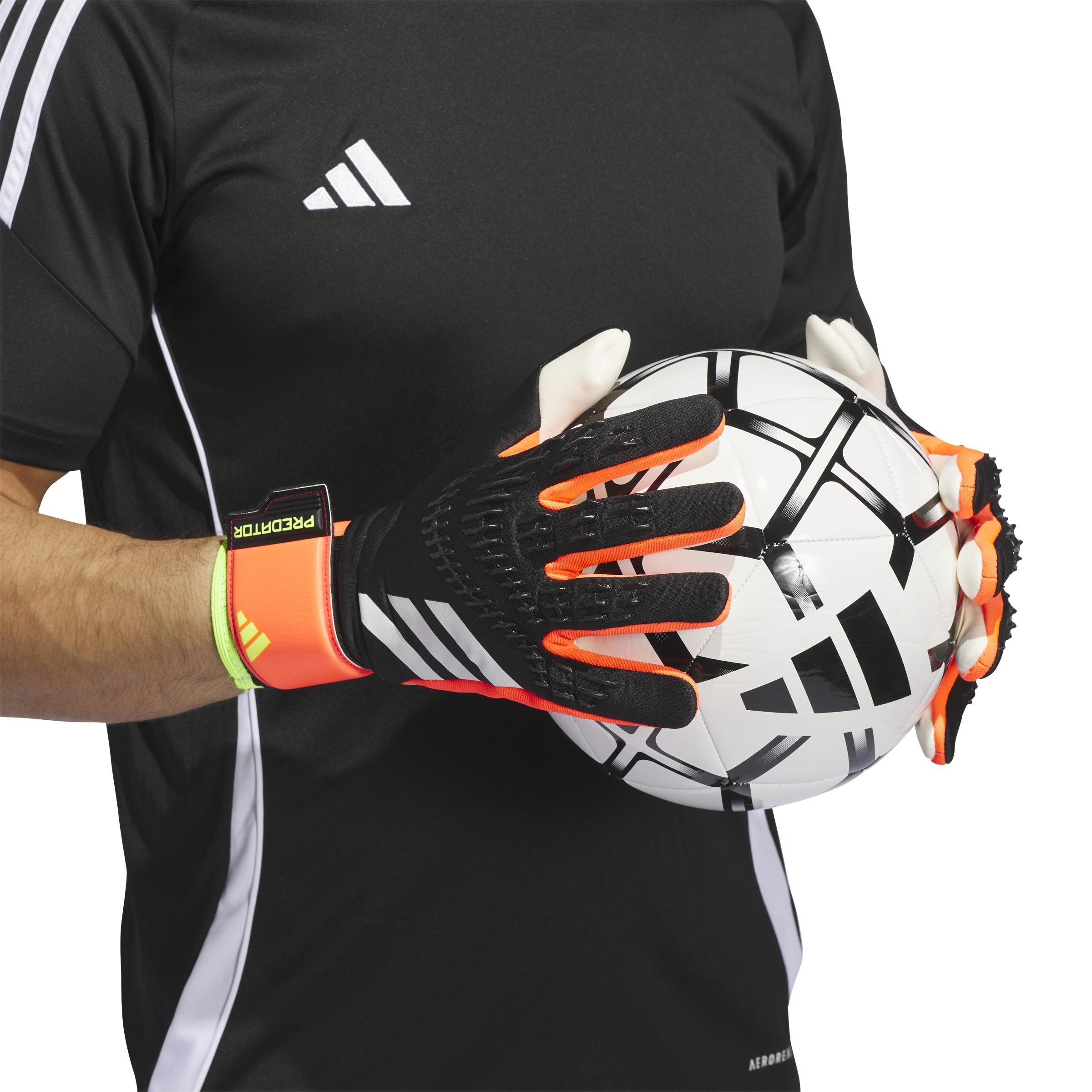 Unisex Predator League Goalkeeper Gloves, Black, , large image number 3