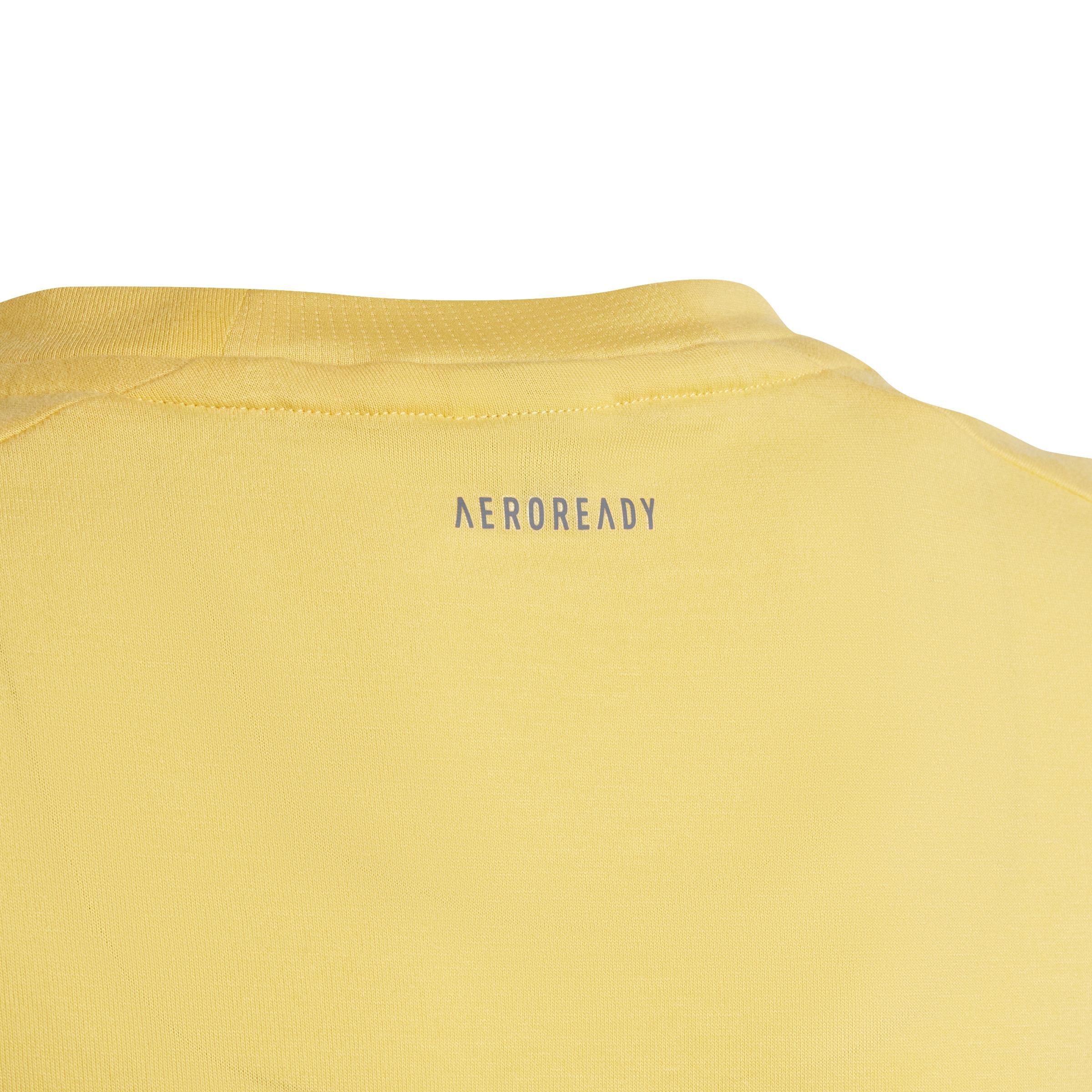 Kids Training Aeroready T-Shirt, Orange, , large image number 2