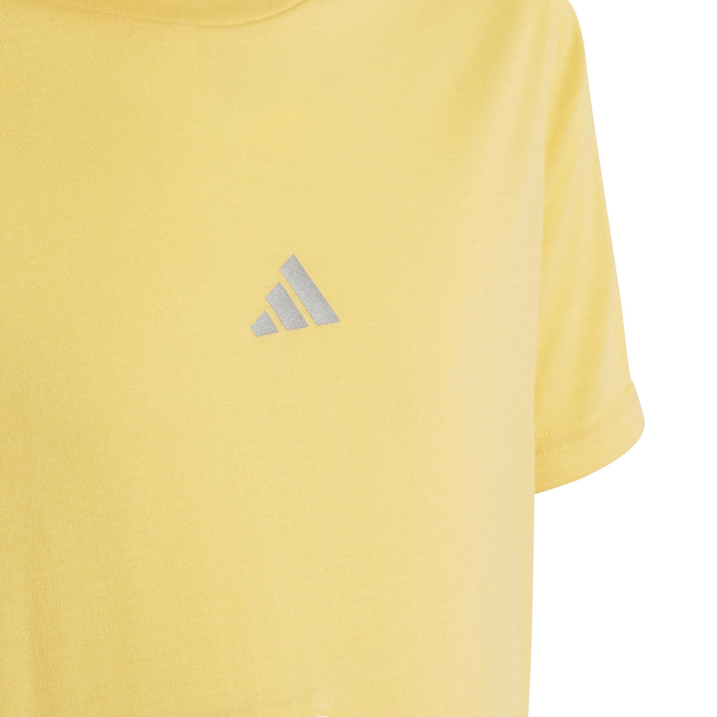 Kids Training Aeroready T-Shirt, Orange, , large image number 3