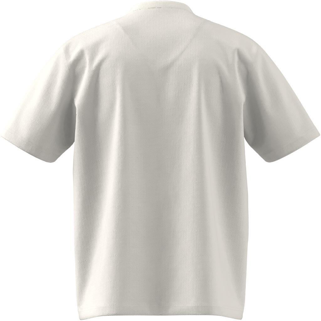 Lounge Piqué Terry T-Shirt, White, A901_ONE, large image number 10