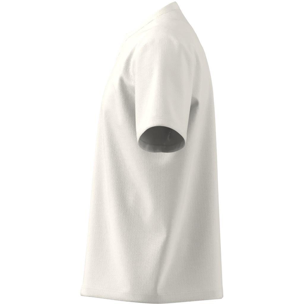 Lounge Piqué Terry T-Shirt, White, A901_ONE, large image number 14