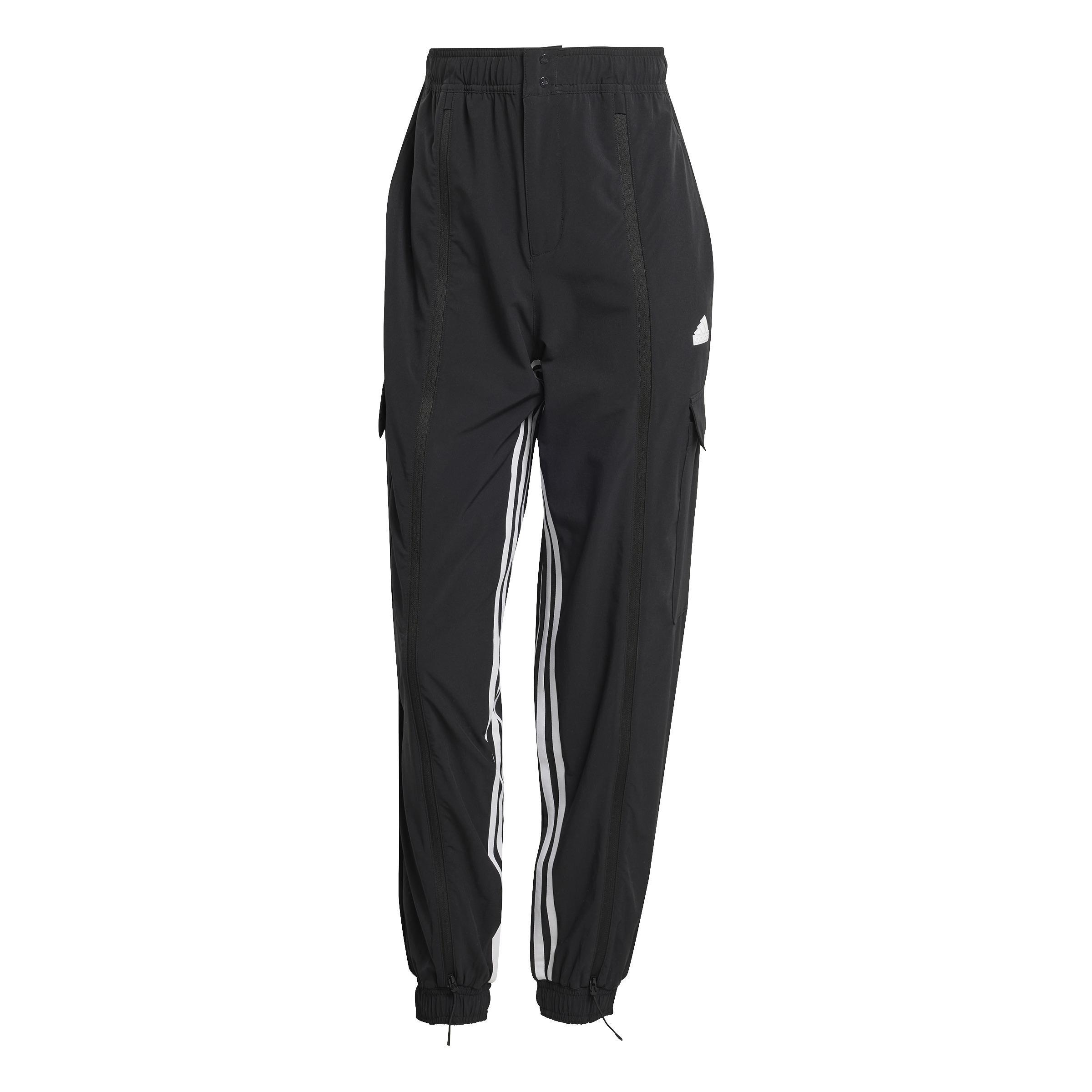 Dance All-Gender Versatile Woven Cargo Tracksuit Bottoms, Black, A901_ONE, large image number 0
