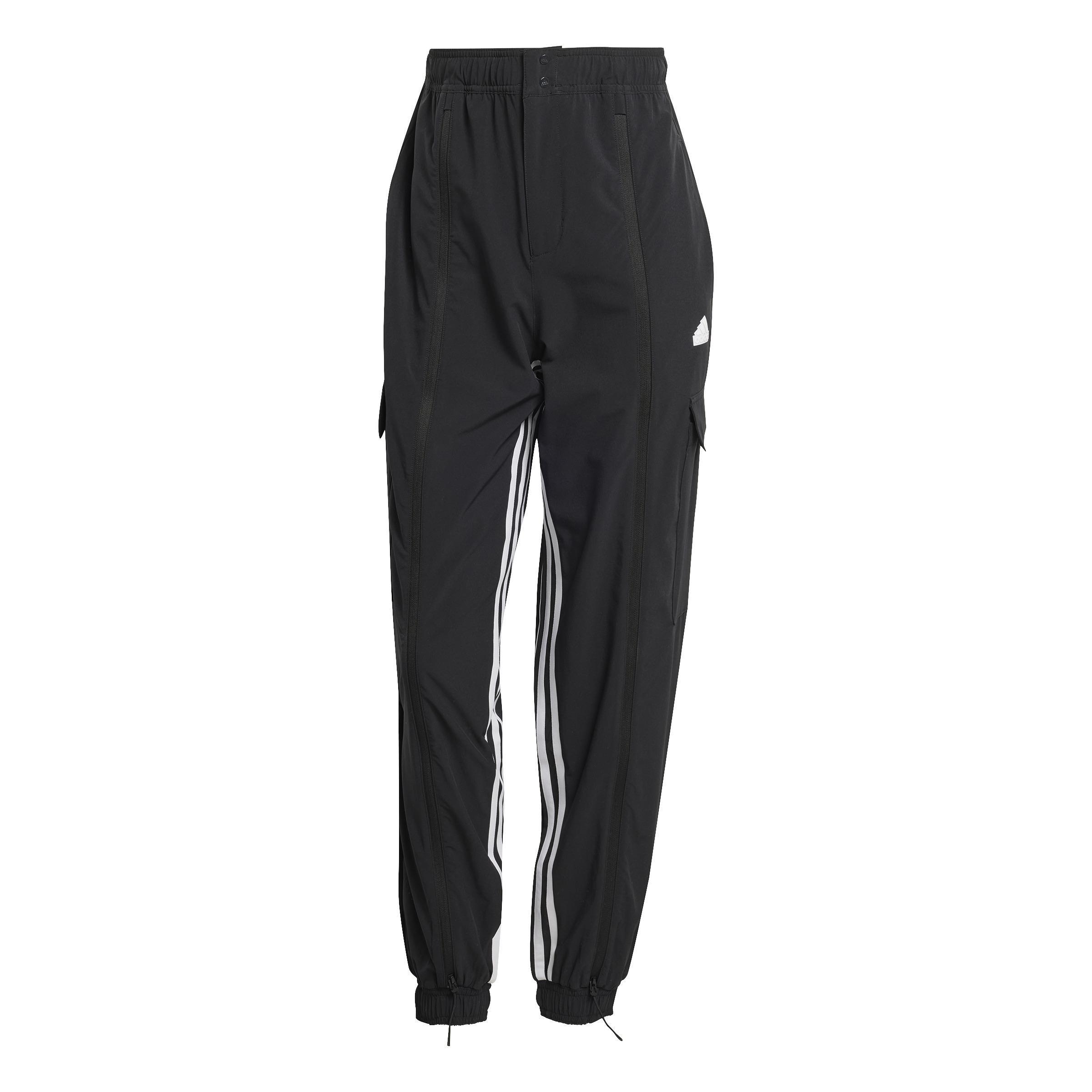 Dance All-Gender Versatile Woven Cargo Tracksuit Bottoms, Black, A901_ONE, large image number 1