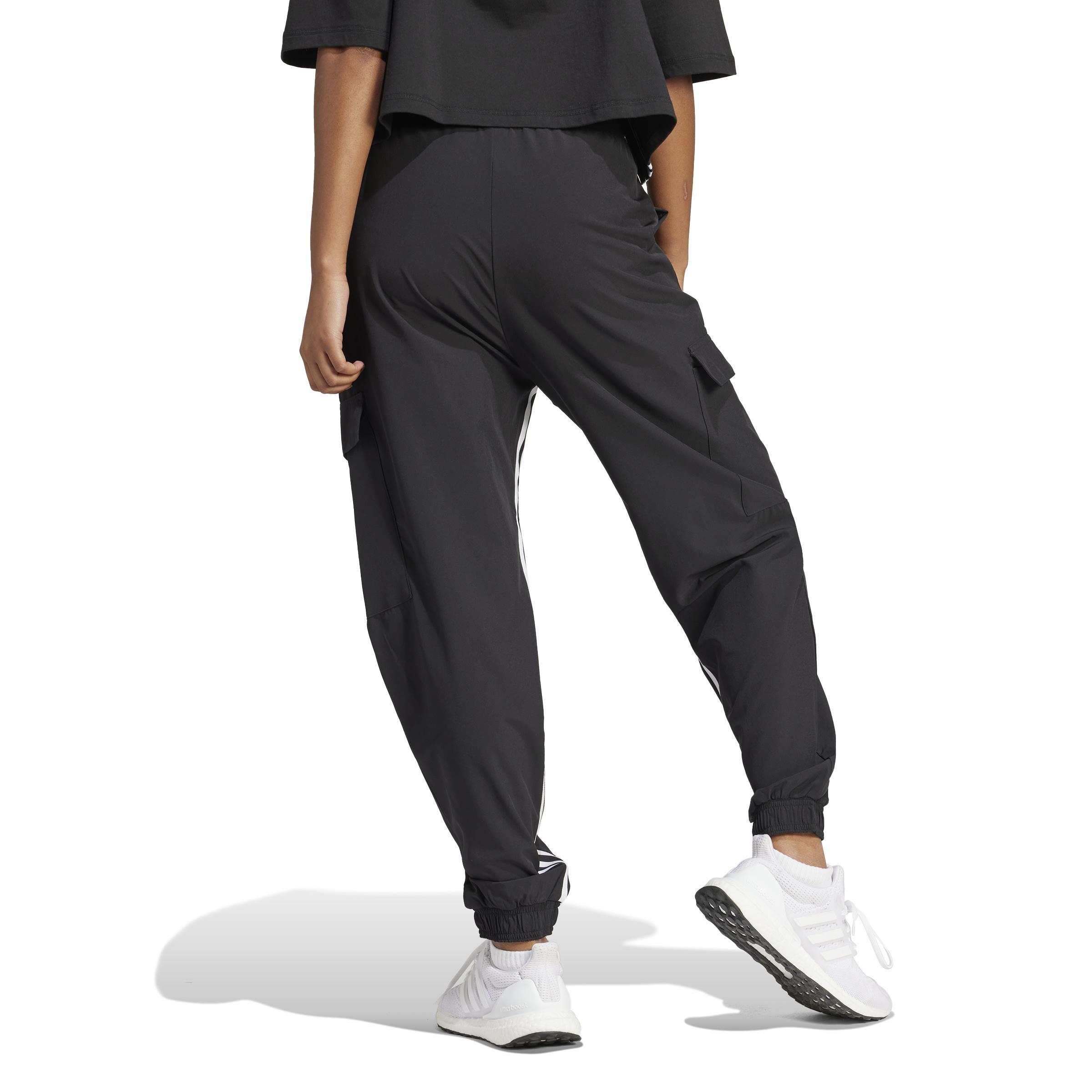 Dance All-Gender Versatile Woven Cargo Tracksuit Bottoms, Black, A901_ONE, large image number 2