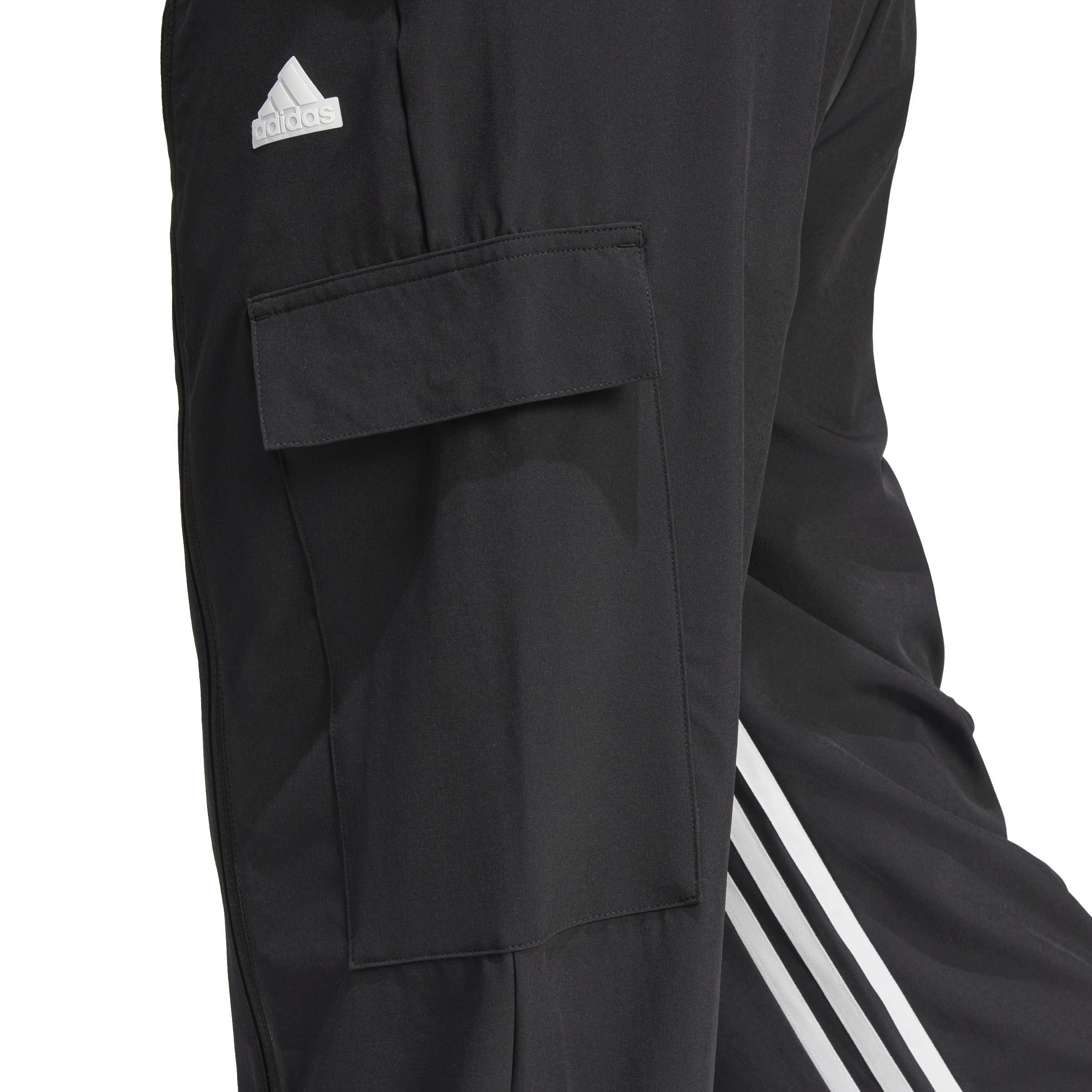 Dance All-Gender Versatile Woven Cargo Tracksuit Bottoms, Black, A901_ONE, large image number 5