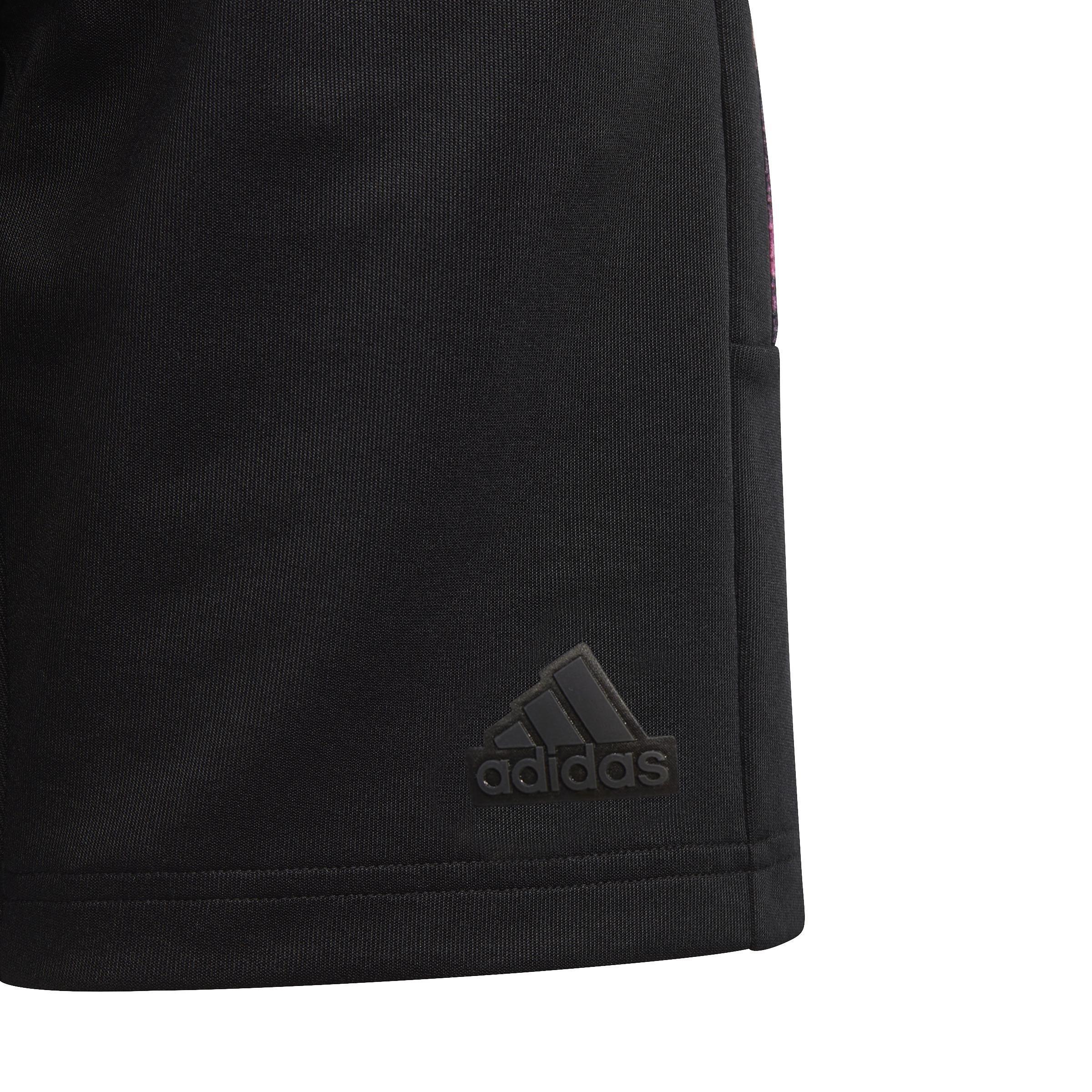 Unisex Kids Tiro Summer Shorts, Black, , large image number 3