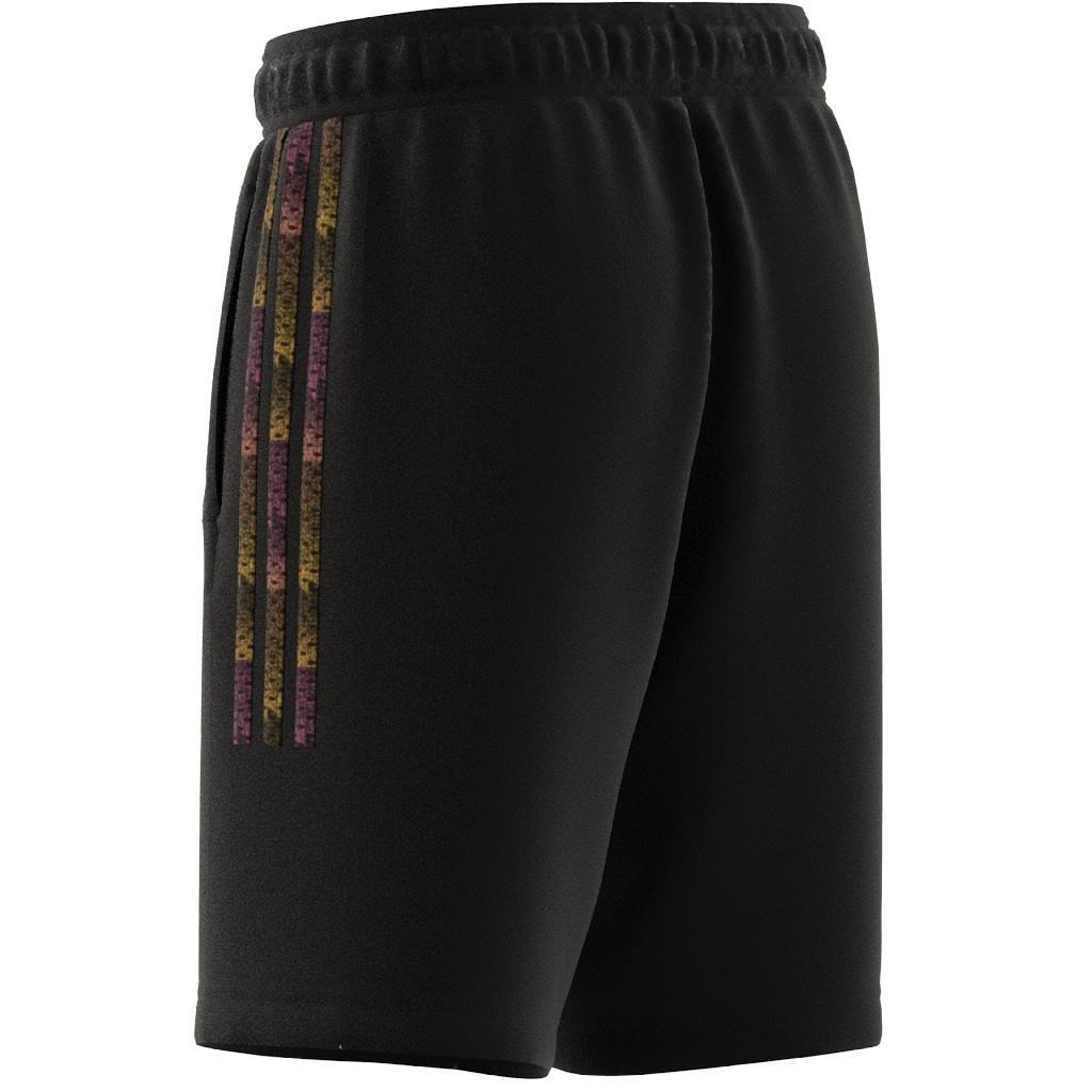 Unisex Kids Tiro Summer Shorts, Black, , large image number 6