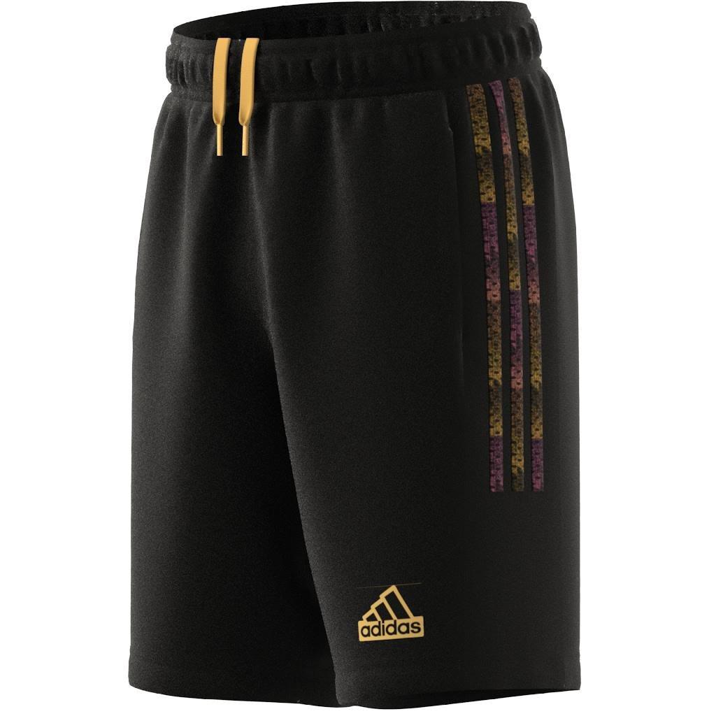Unisex Kids Tiro Summer Shorts, Black, , large image number 7
