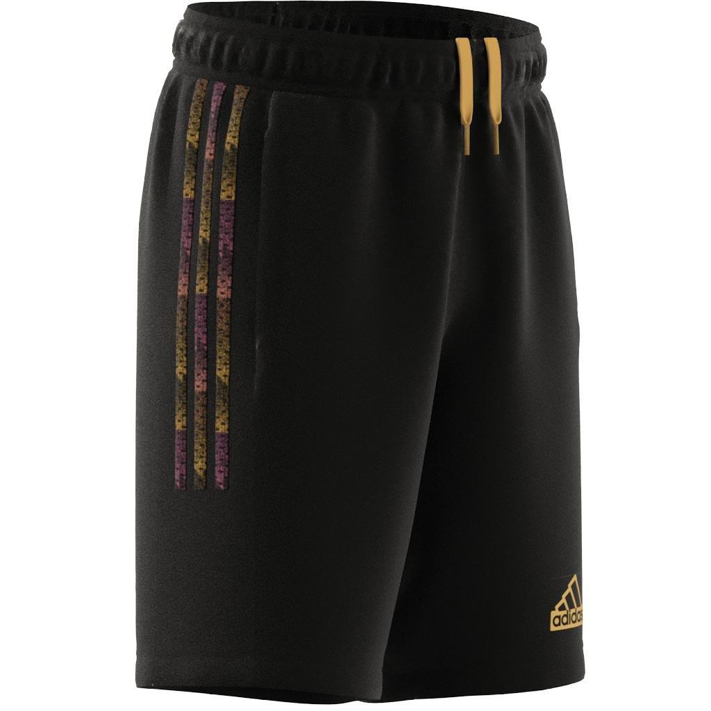 Unisex Kids Tiro Summer Shorts, Black, A901_ONE, large image number 8