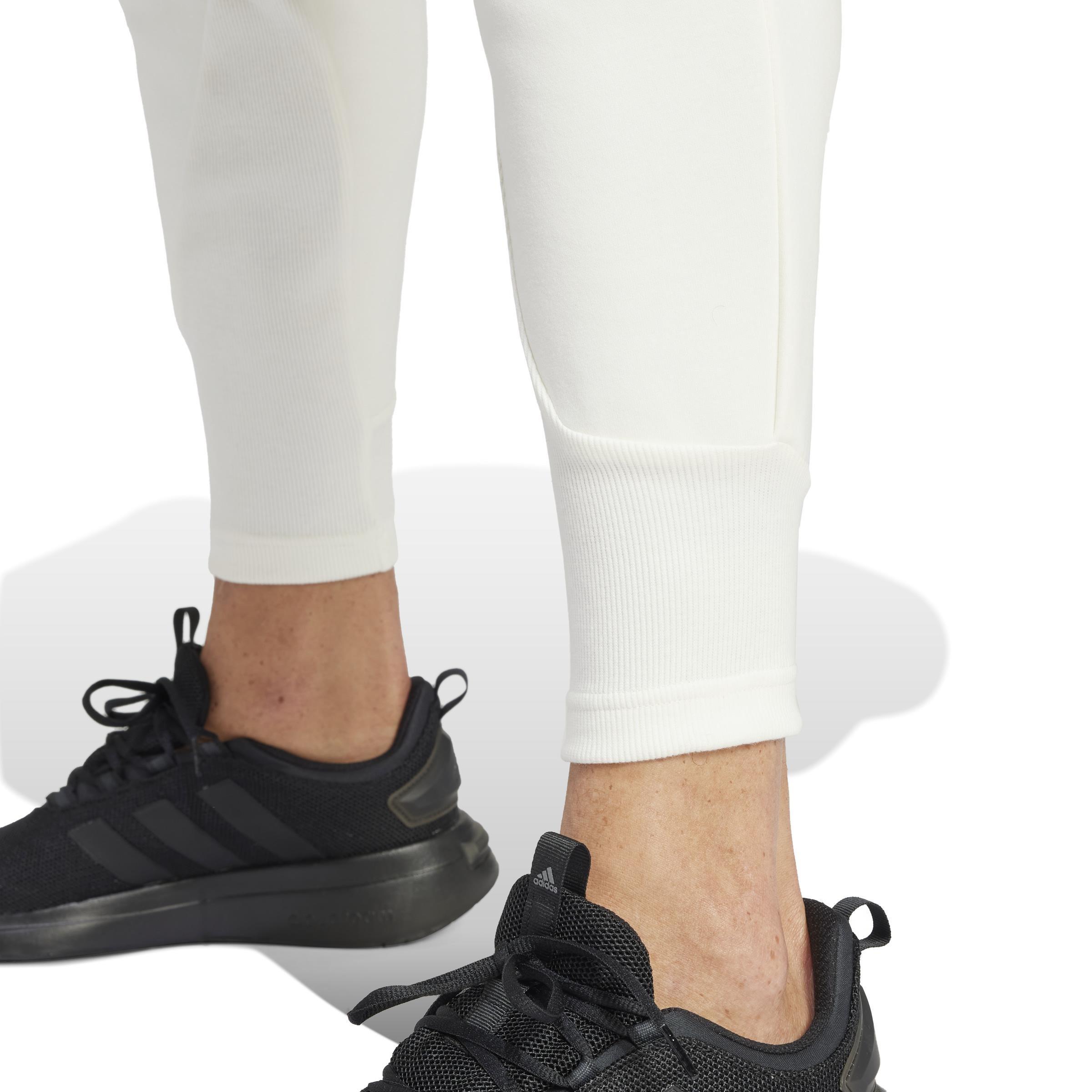 Z.N.E. Premium Tracksuit Bottoms, White, A901_ONE, large image number 4