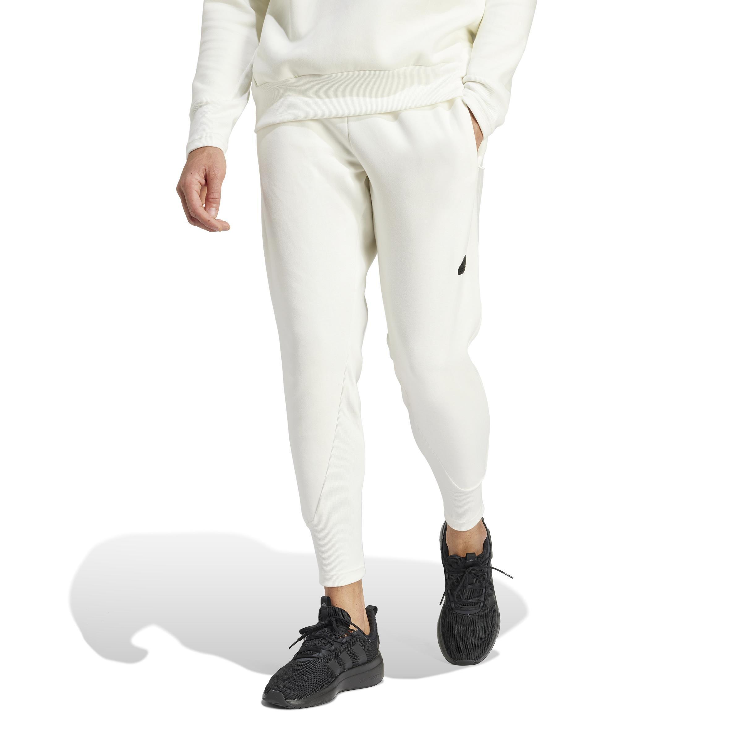 Z.N.E. Premium Tracksuit Bottoms, White, A901_ONE, large image number 6