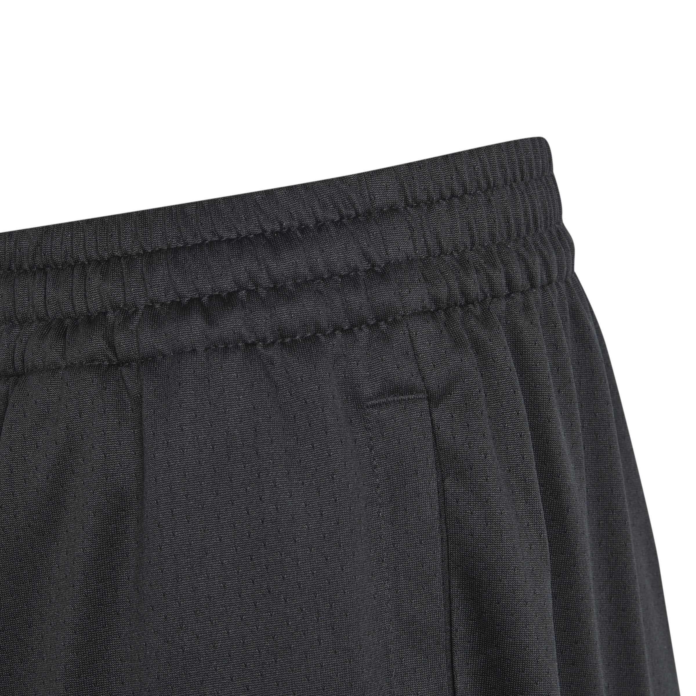 Unisex Kids Brand Love Mesh Shorts, Black, A901_ONE, large image number 5