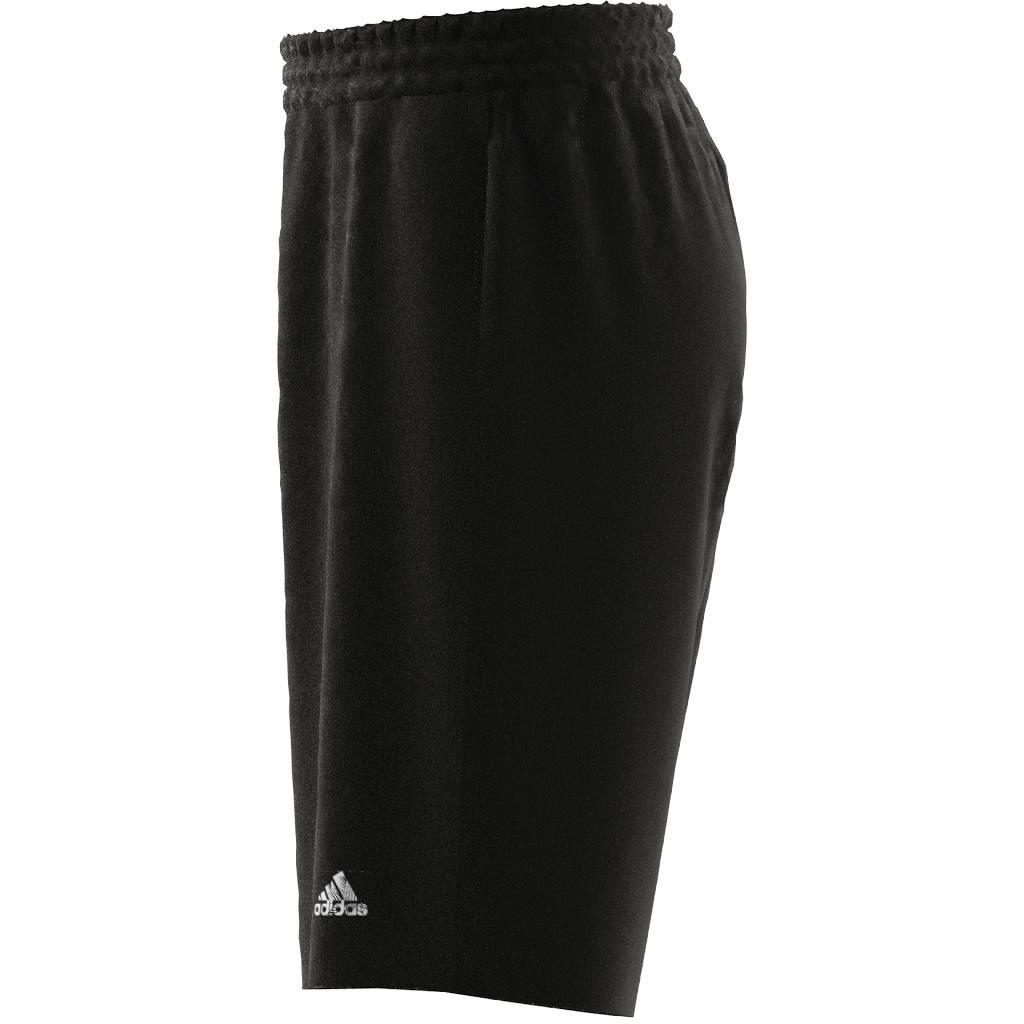 Unisex Kids Brand Love Mesh Shorts, Black, A901_ONE, large image number 12
