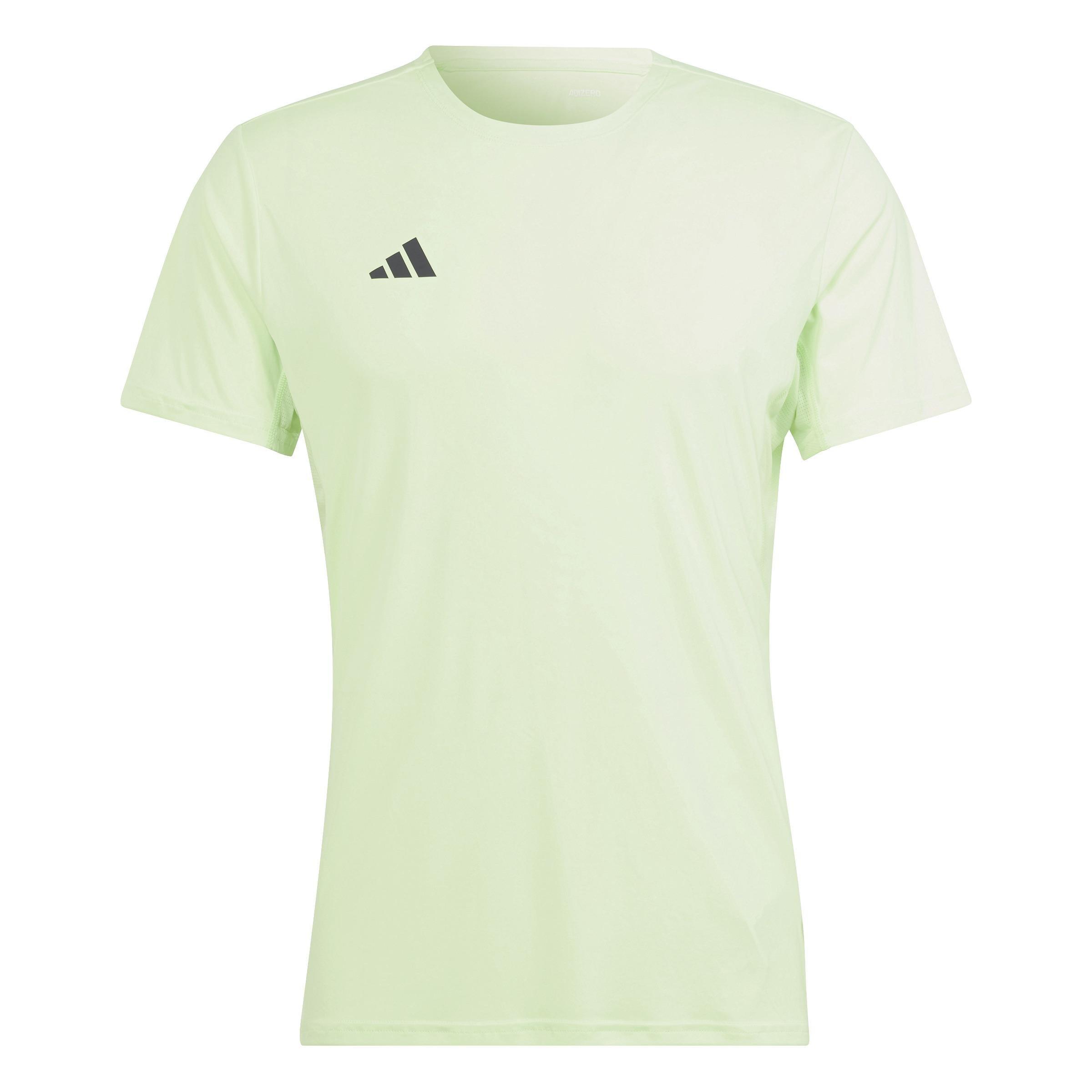 Adizero Essentials Running T-Shirt, Green, A901_ONE, large image number 0