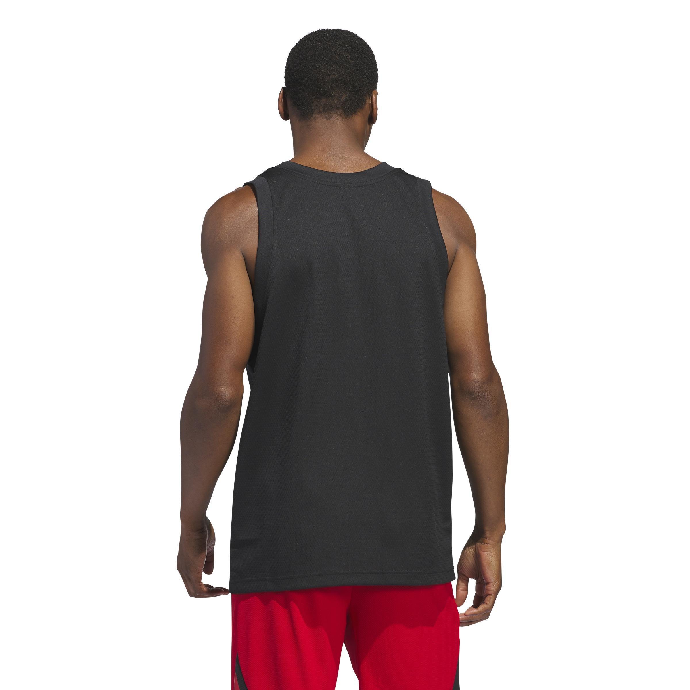 Basketball Legends Tank Top, Black, A901_ONE, large image number 3