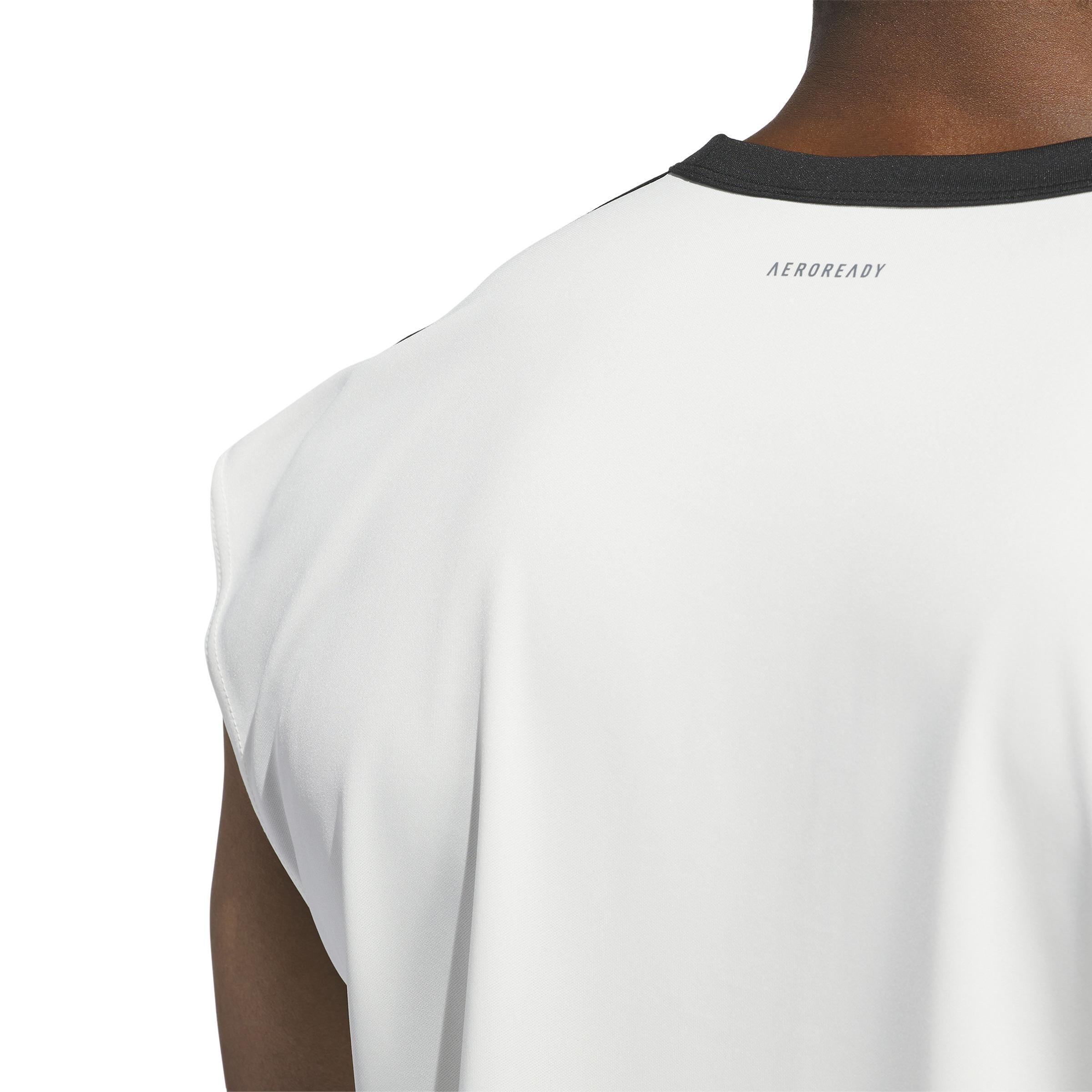 Basketball All-World Tank Top, White, A901_ONE, large image number 4