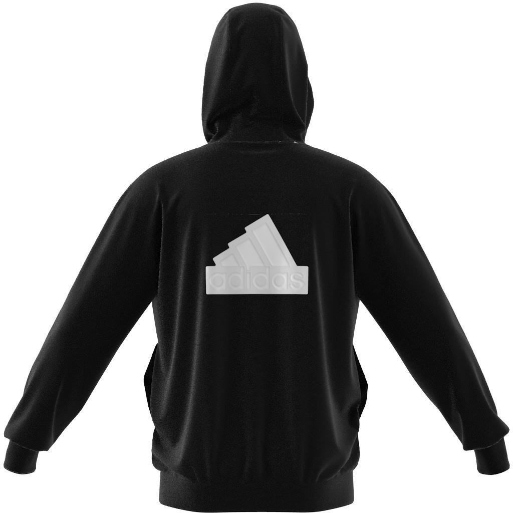 Future Icons Badge of Sport Full Zip Hoodie, Multicolour, , large image number 6