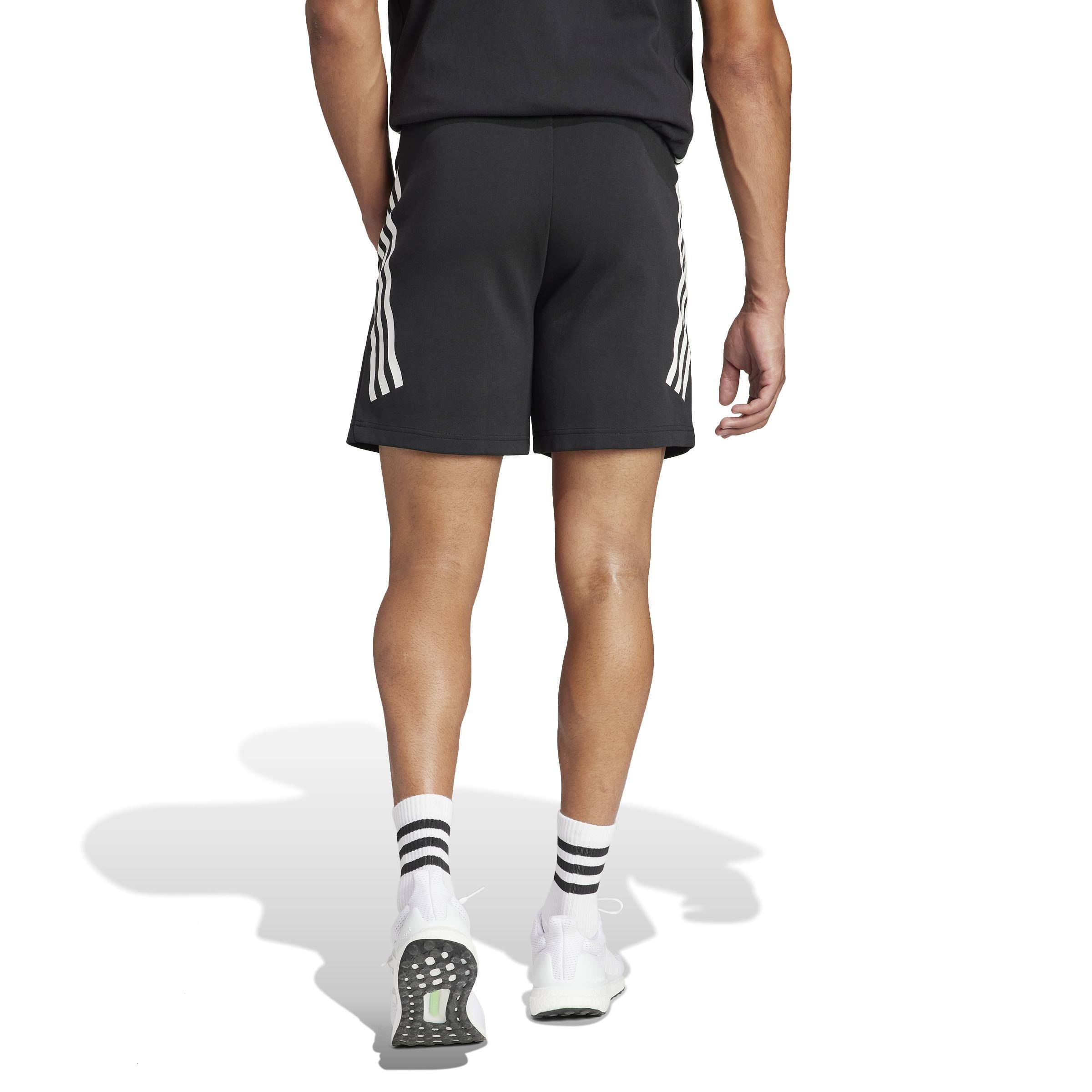 Future Icons 3-Stripes Shorts, Black, , large image number 2