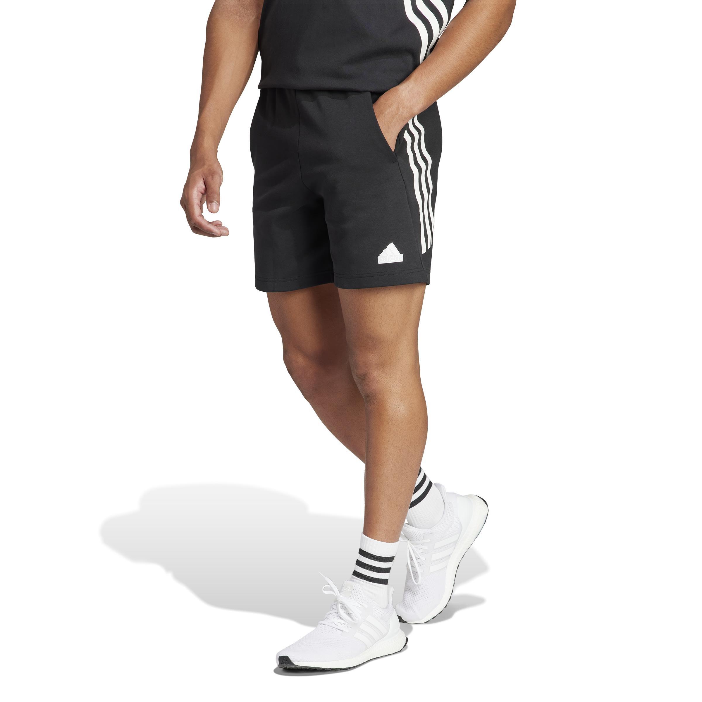 Future Icons 3-Stripes Shorts, Black, , large image number 5