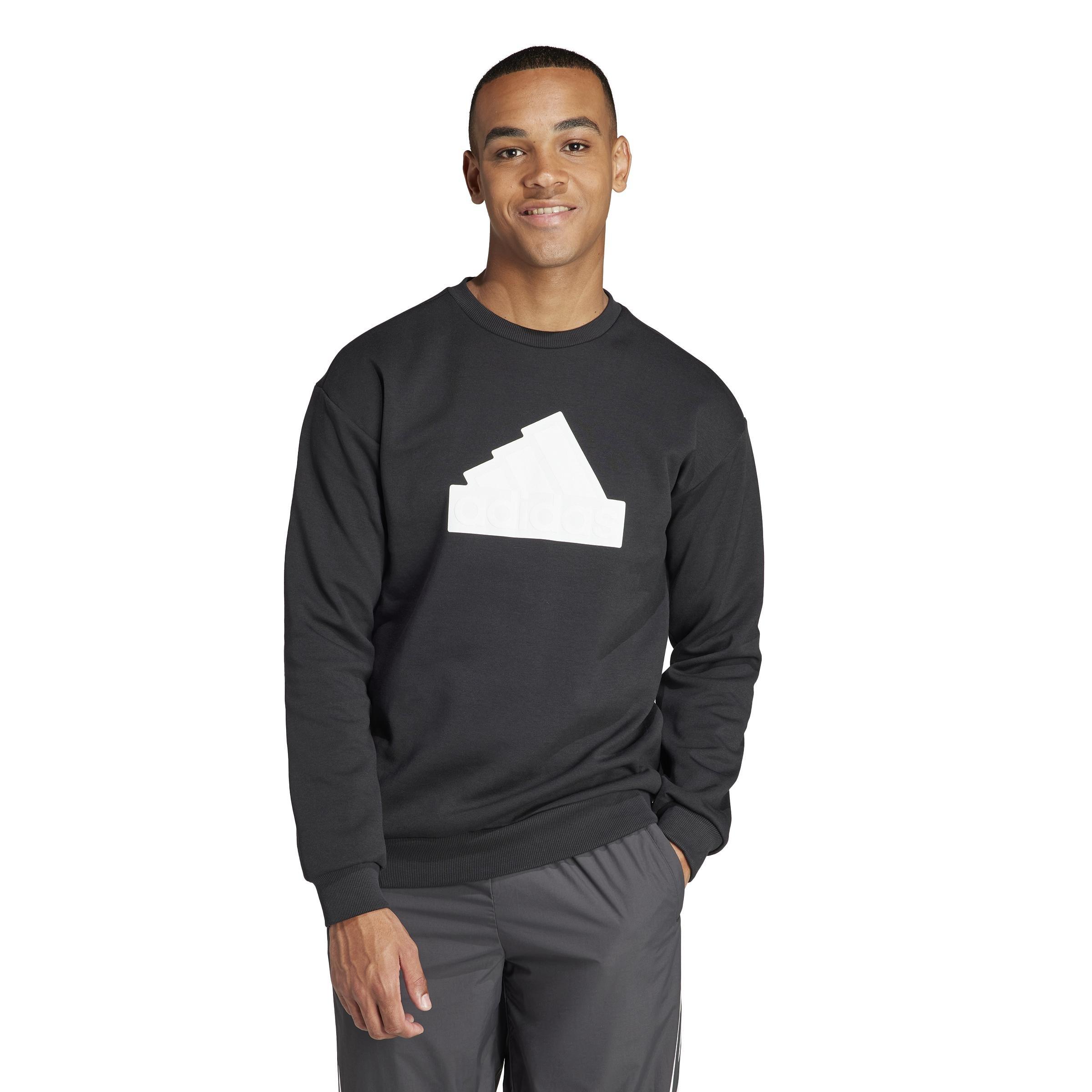Future Icons Badge of Sport Crew Sweatshirt, Black, , large image number 6