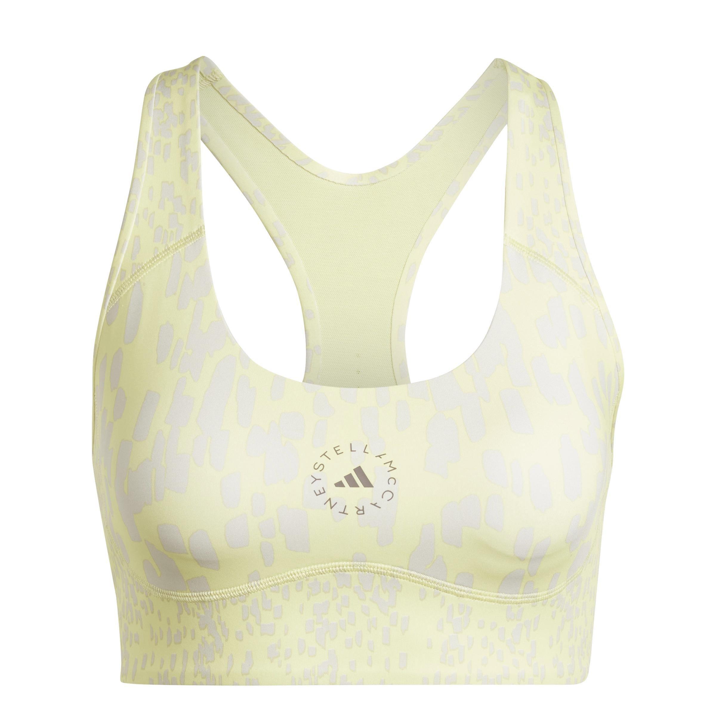 Training Medium Support Bra, Yellow, , large image number 2