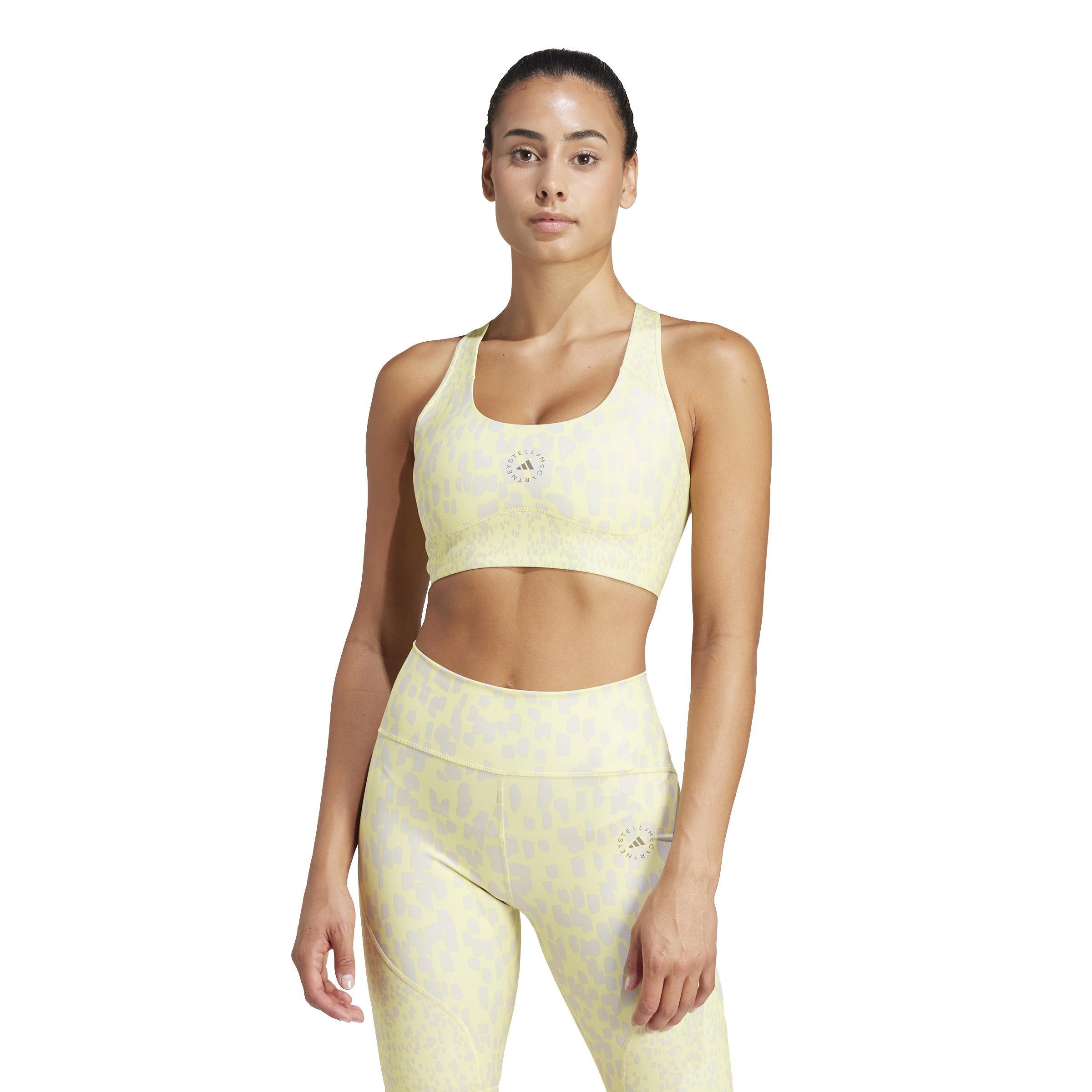 Training Medium Support Bra, Yellow, , large image number 8