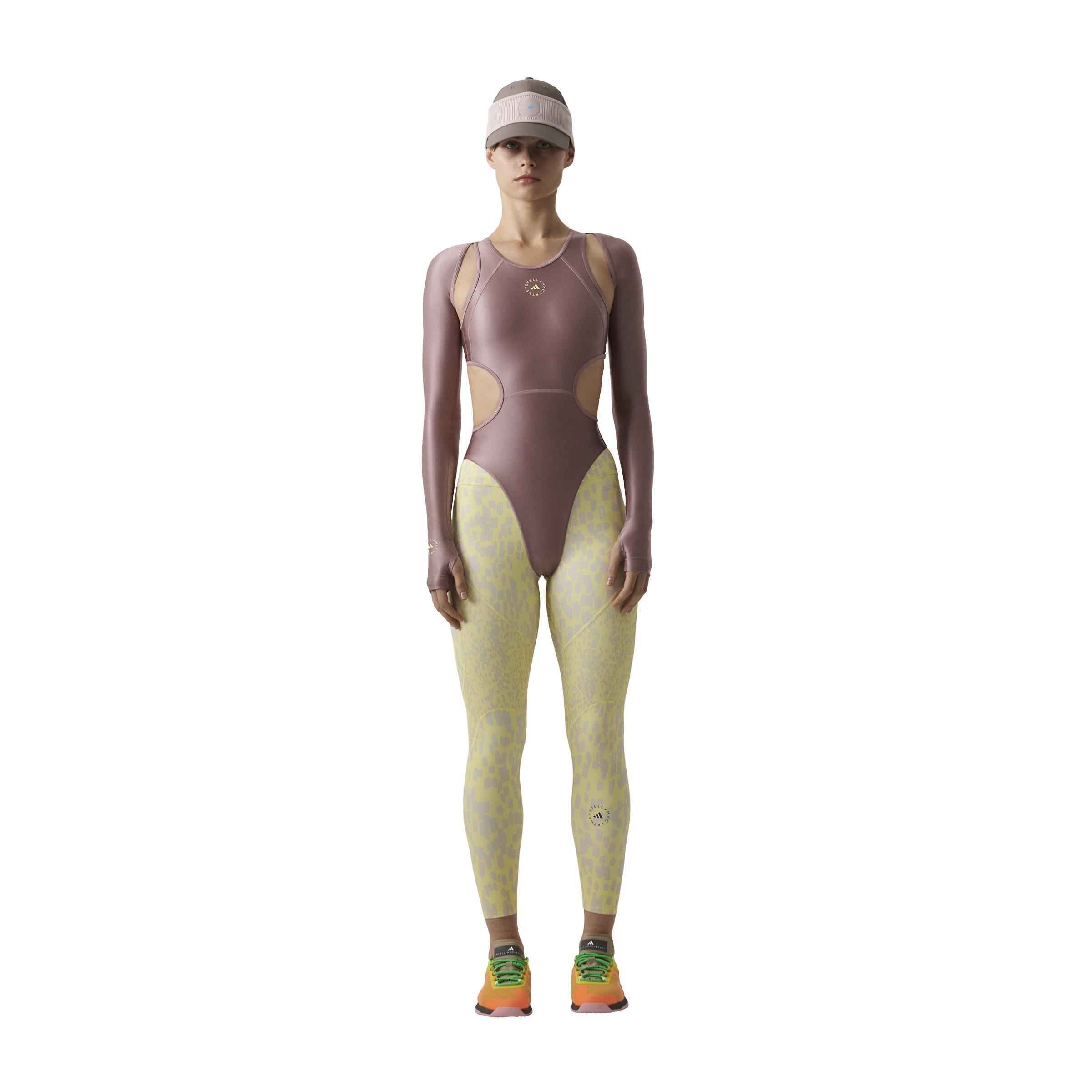 Optime Training Printed 7/8 Leggings, Yellow, , large image number 6