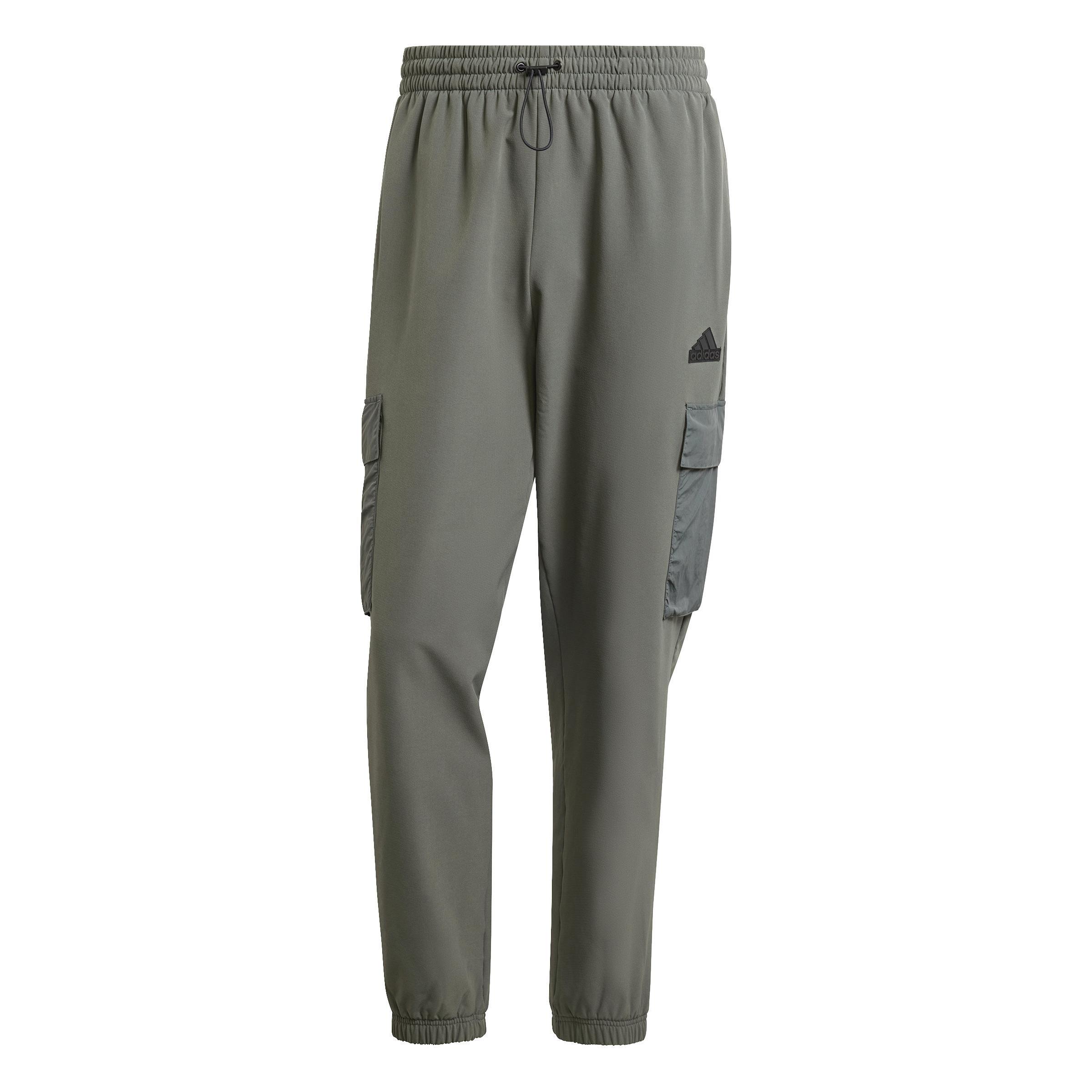 City Escape Premium Cargo Tracksuit Bottoms, Grey, , large image number 1