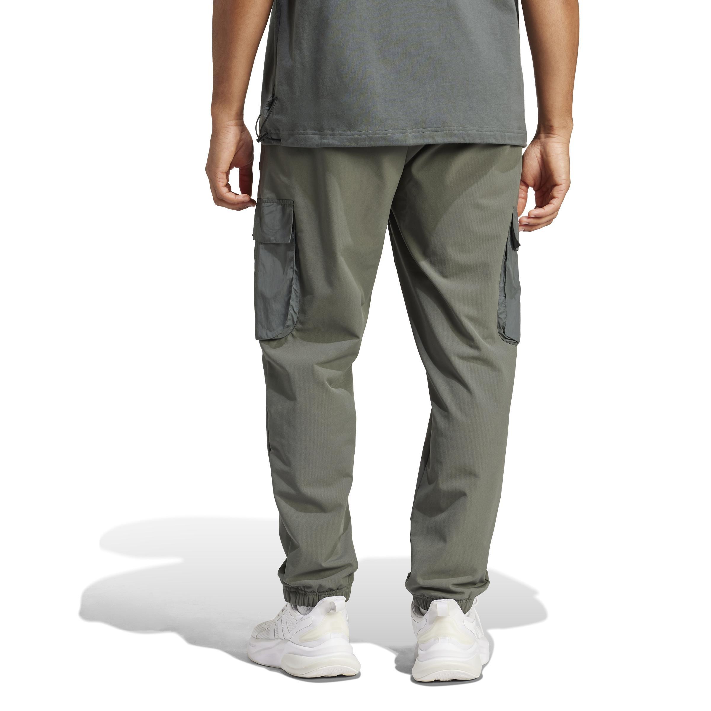 City Escape Premium Cargo Tracksuit Bottoms, Grey, A901_ONE, large image number 2