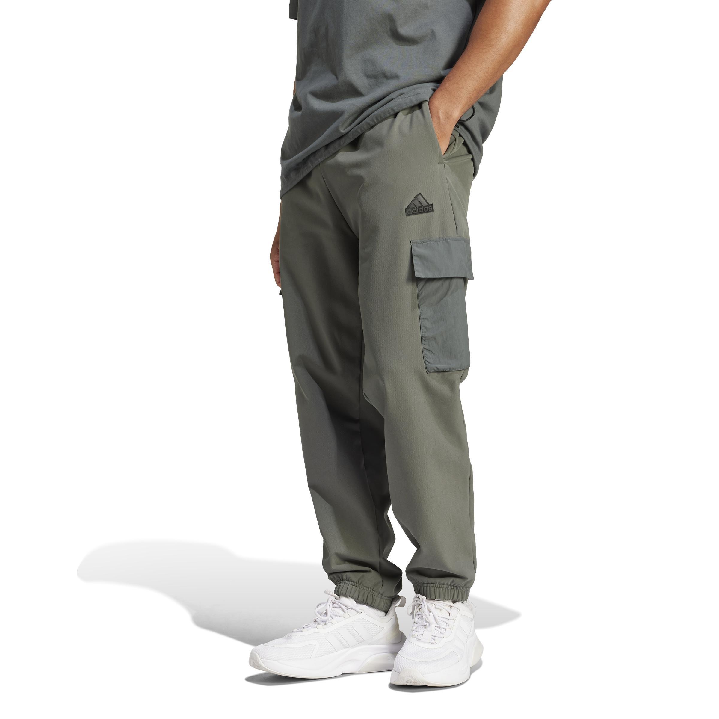 City Escape Premium Cargo Tracksuit Bottoms, Grey, , large image number 11