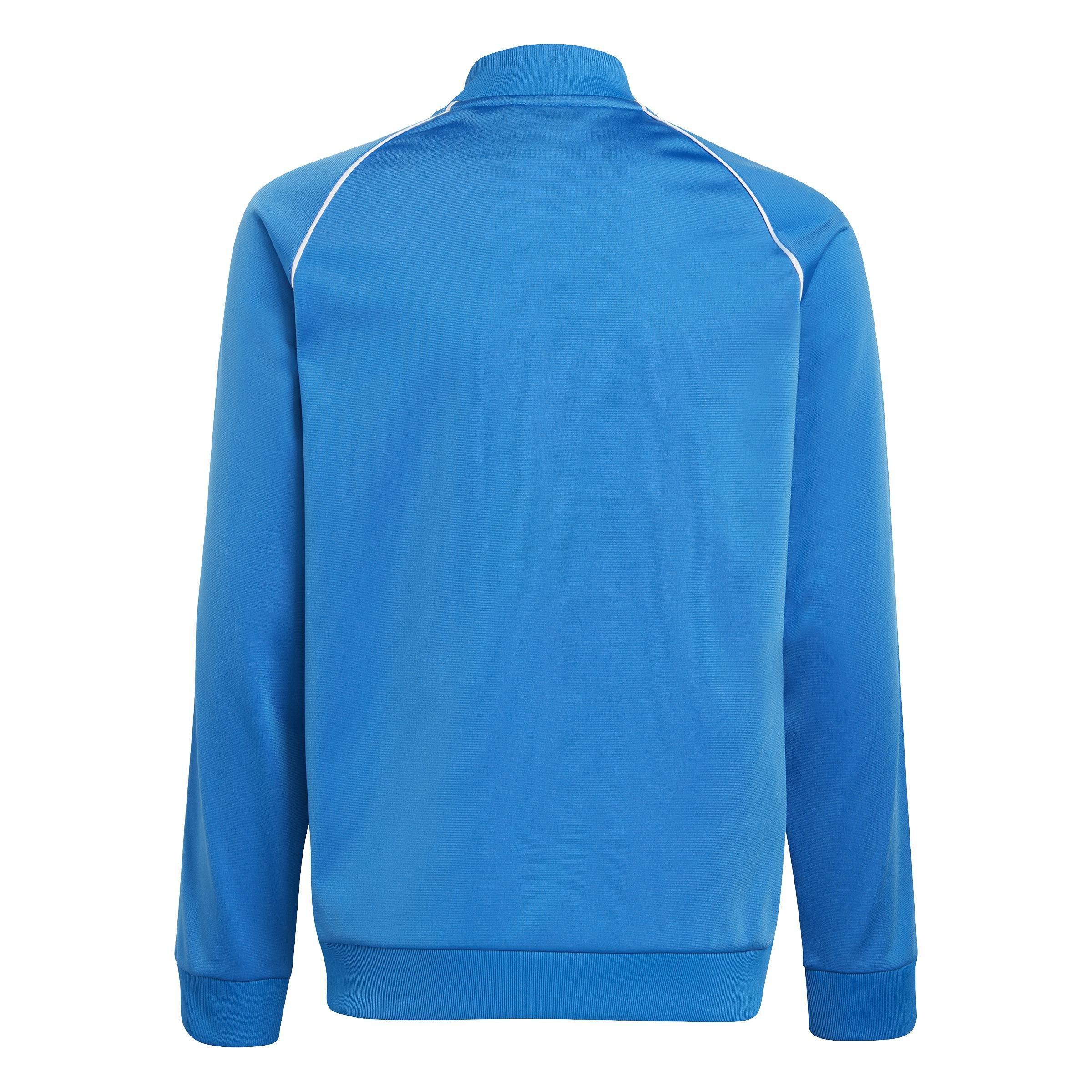 Unisex Kids Adicolor Sst Track Top, Blue, A901_ONE, large image number 3