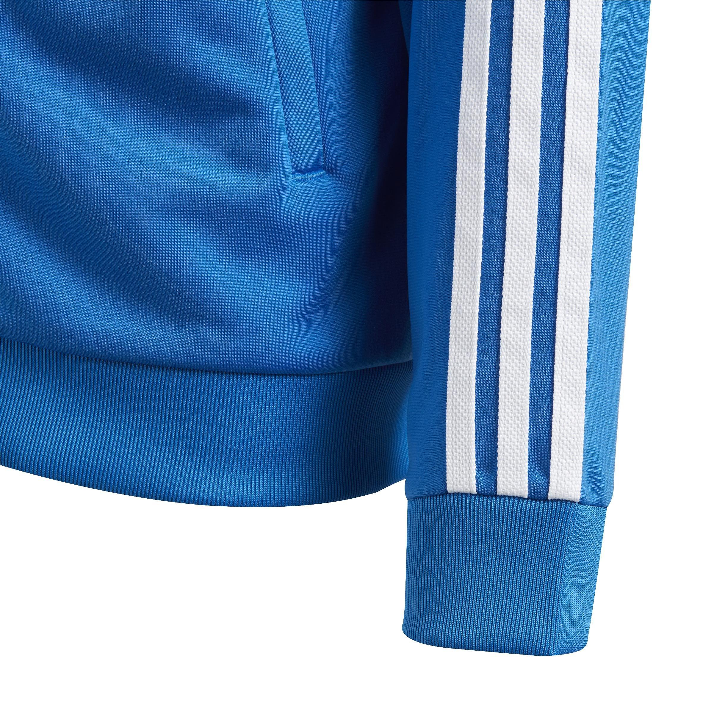 Unisex Kids Adicolor Sst Track Top, Blue, A901_ONE, large image number 5